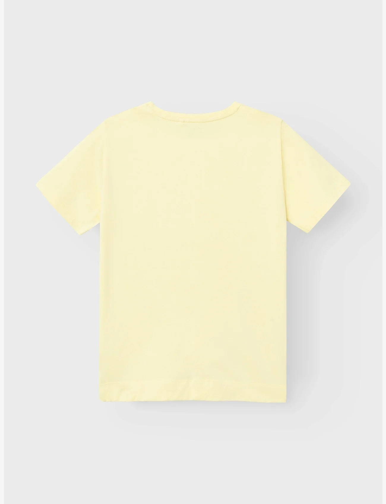name it - NKFDINAS SS NREG SHORT TOP - short-sleeved t-shirts - pastel yellow - 1