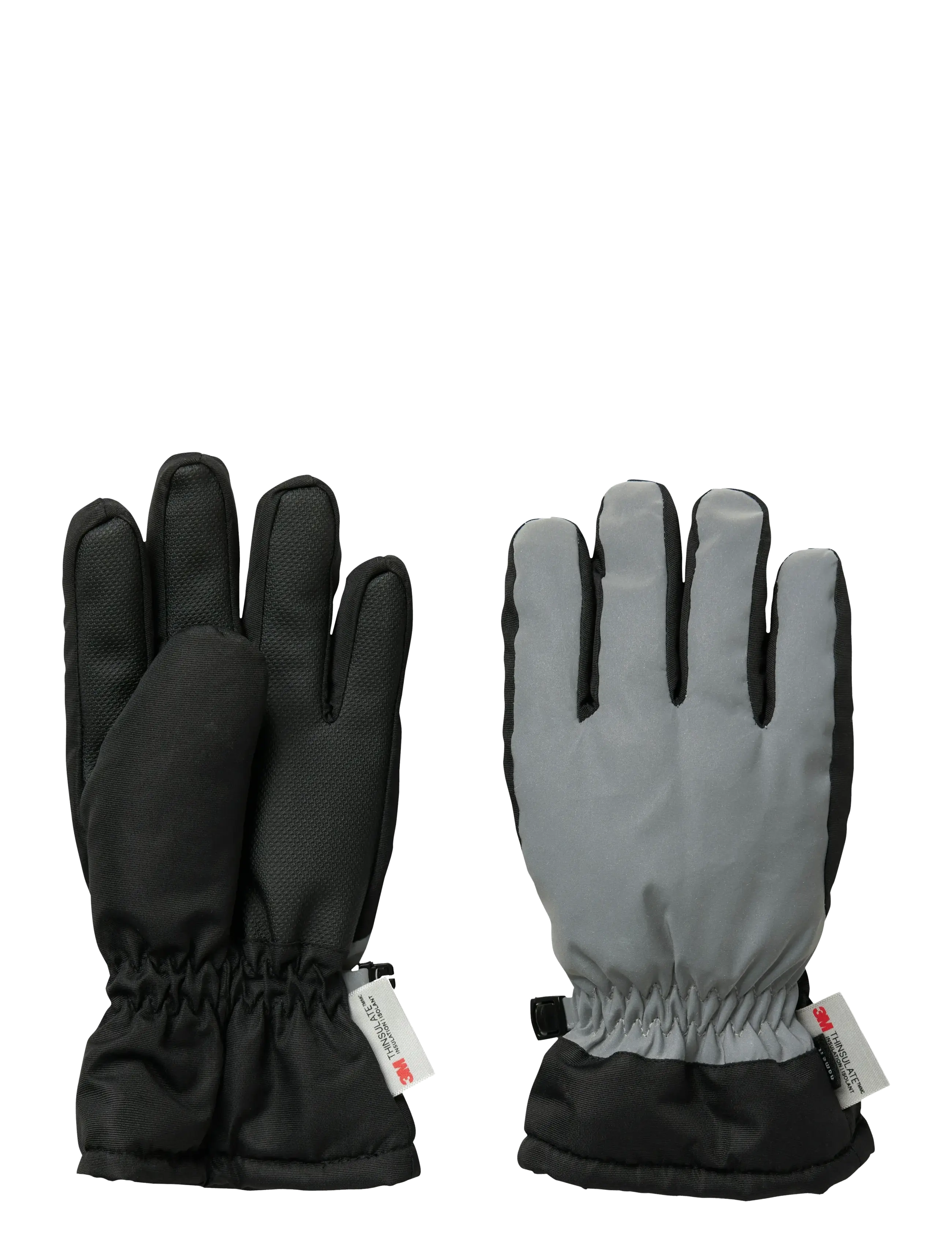 name it NKNMAFLEX10 GLOVE REF FO - Tagasi kooli - FROST GRAY / black