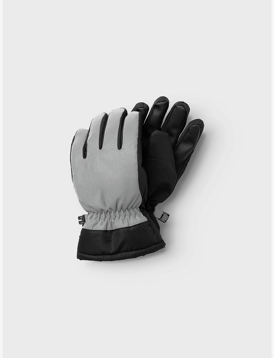 name it - NKNMAFLEX10 GLOVE REF FO - kindad - frost gray - 2