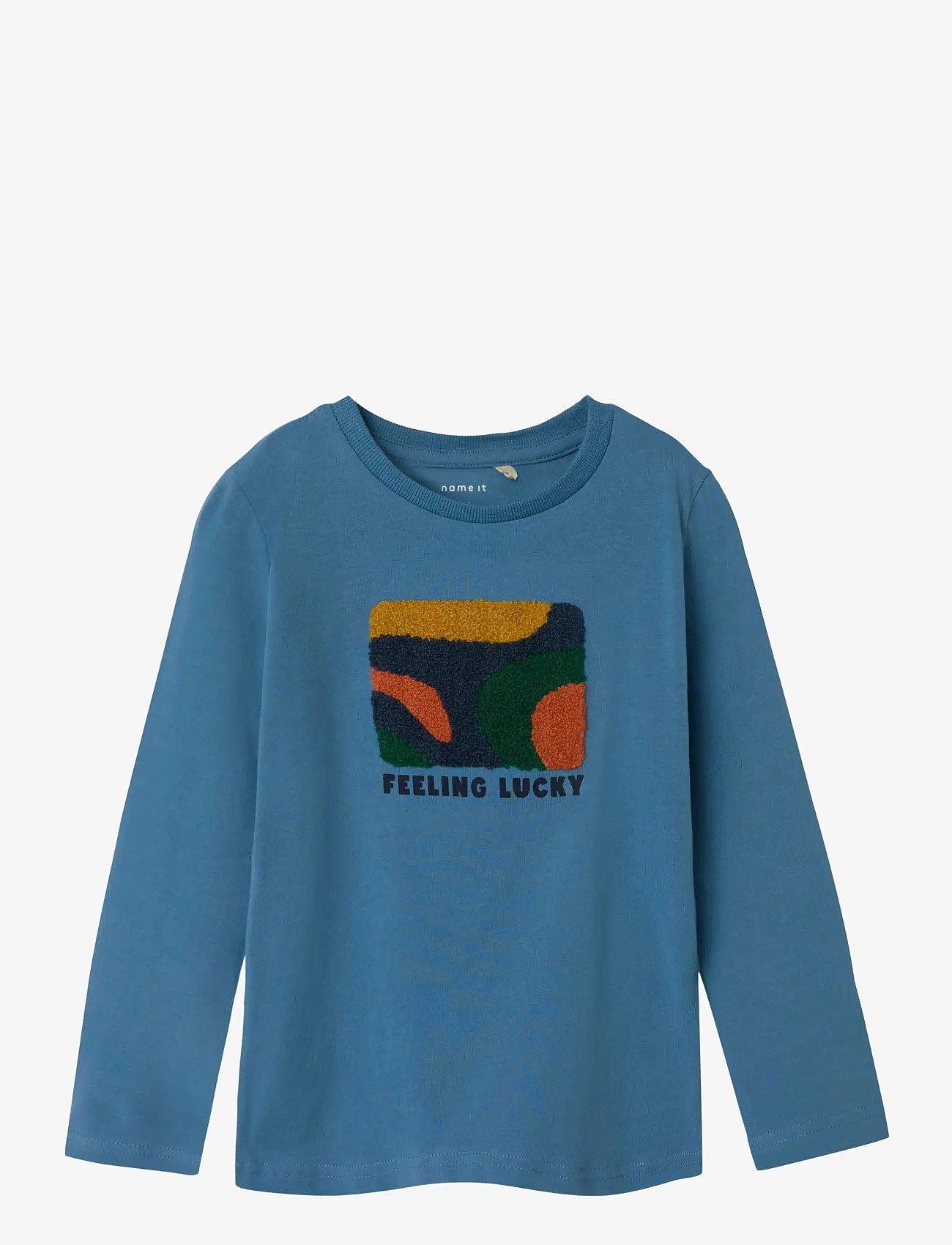 name it - NMMLALO LS TOP - coronet blue - 0