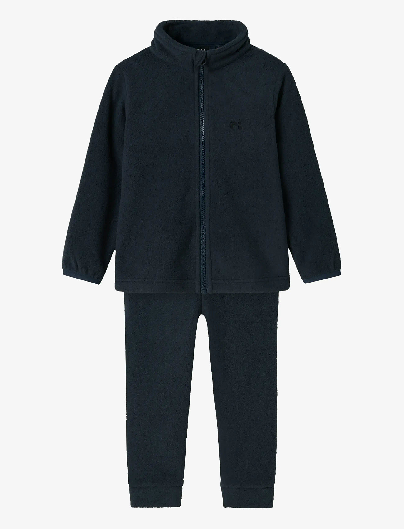 name it - NMNSPEKTRA FLEECE SET FO - flíssett - dark sapphire - 1