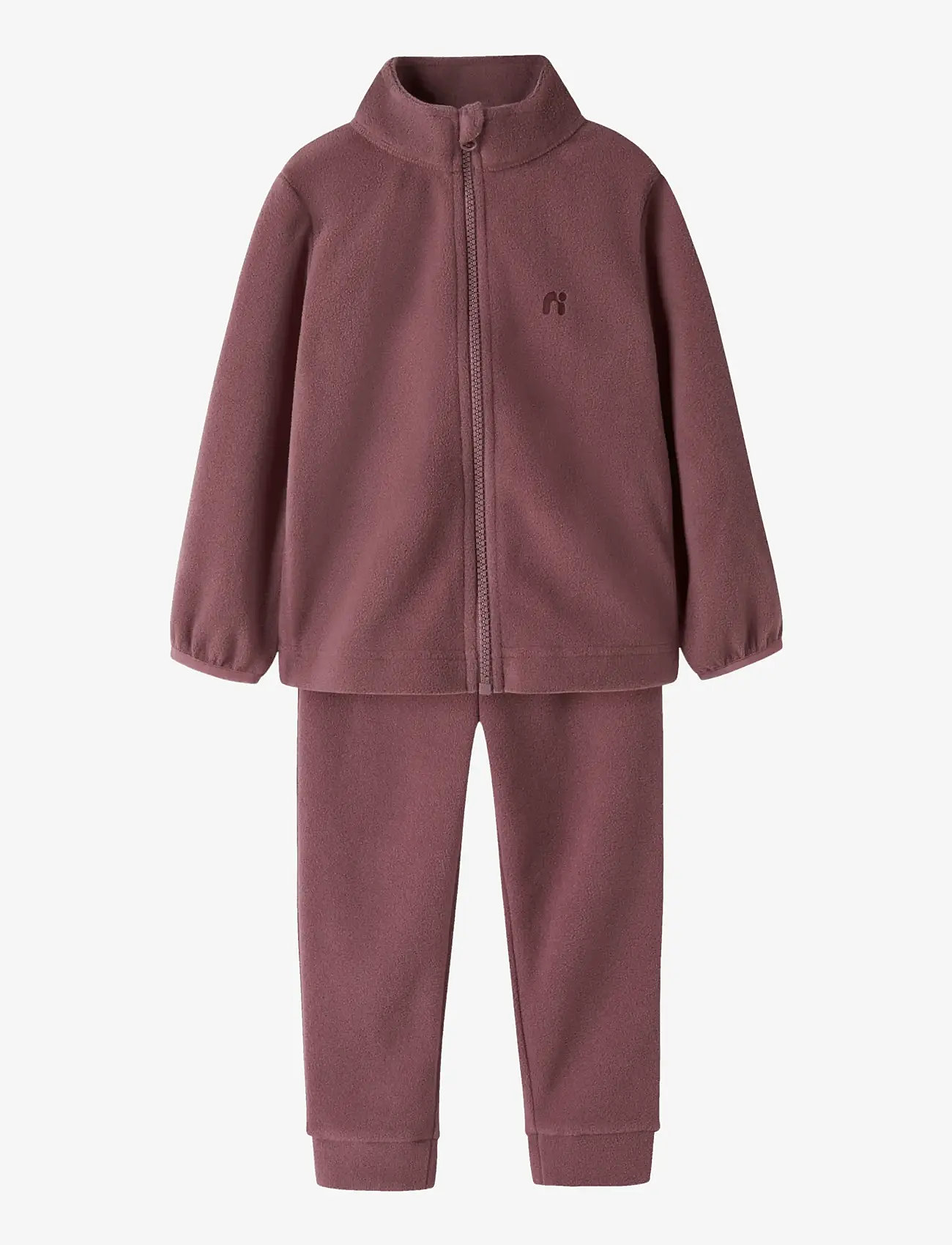 name it - NMNSPEKTRA FLEECE SET FO - ensembles polaires - rose brown - 0