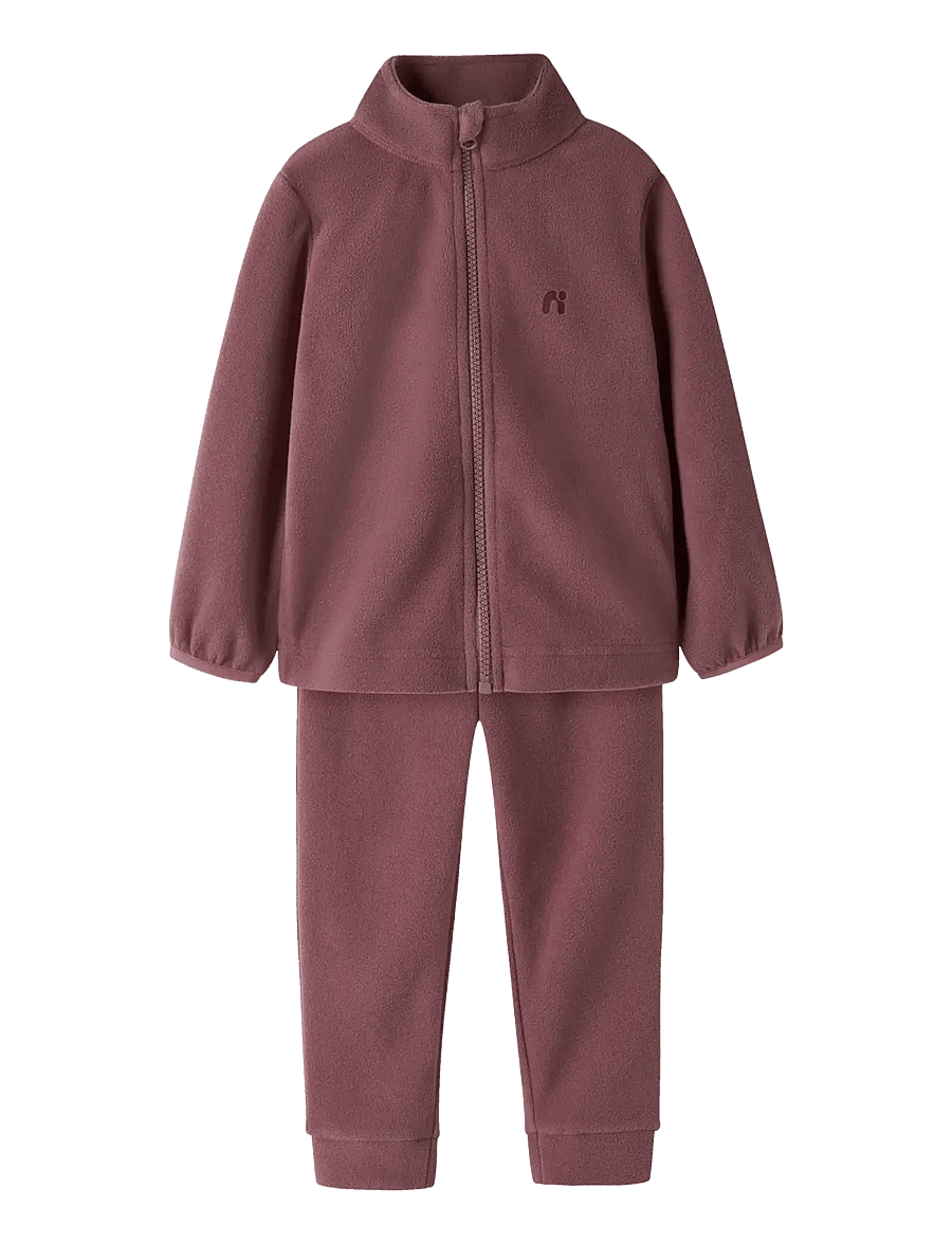 name it - NMNSPEKTRA FLEECE SET FO - fleece-sets - rose brown - 0