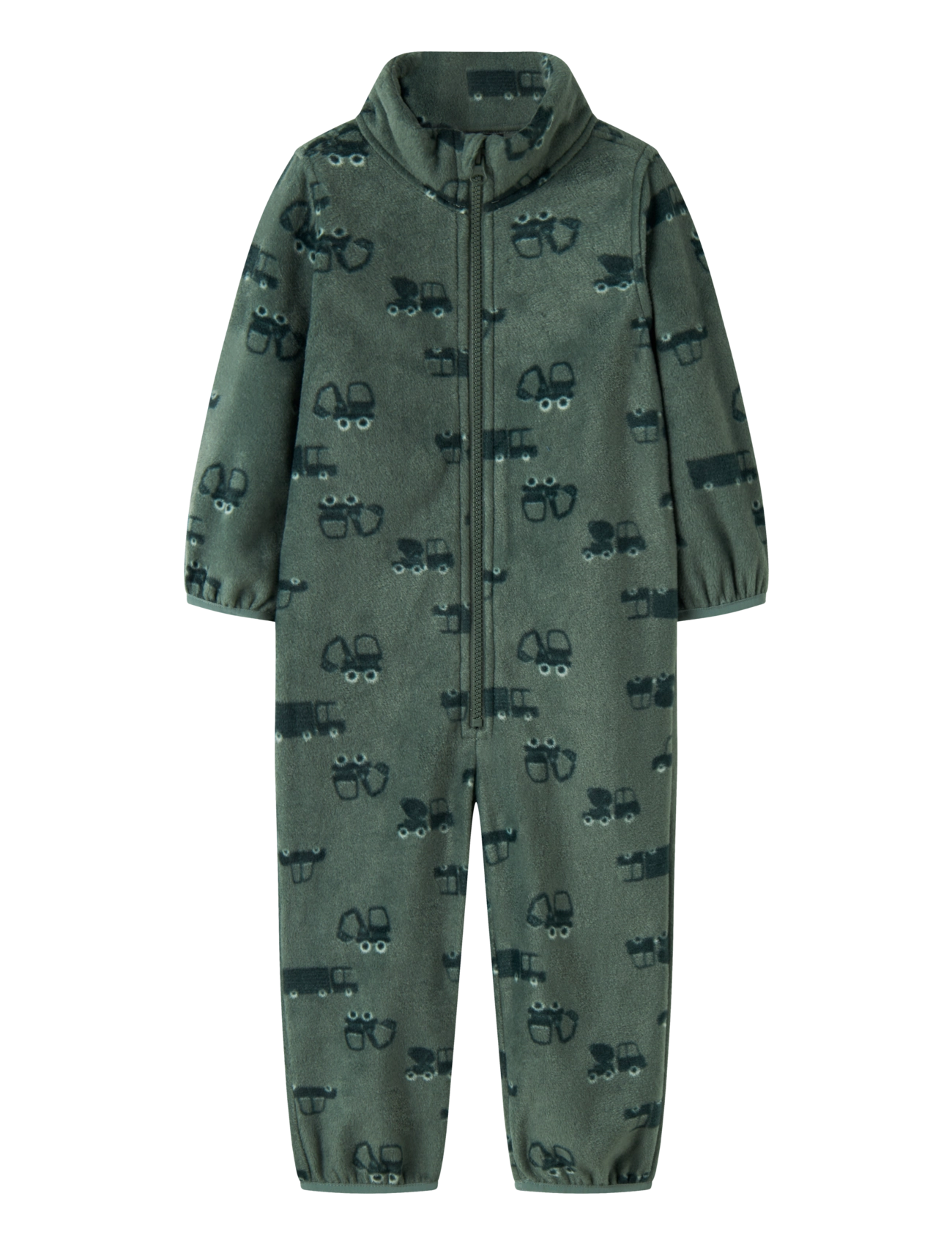 name it NMNSPEKTRA FLEECE SUIT AOP FO - Name it - LAUREL WREATH / khaki/green