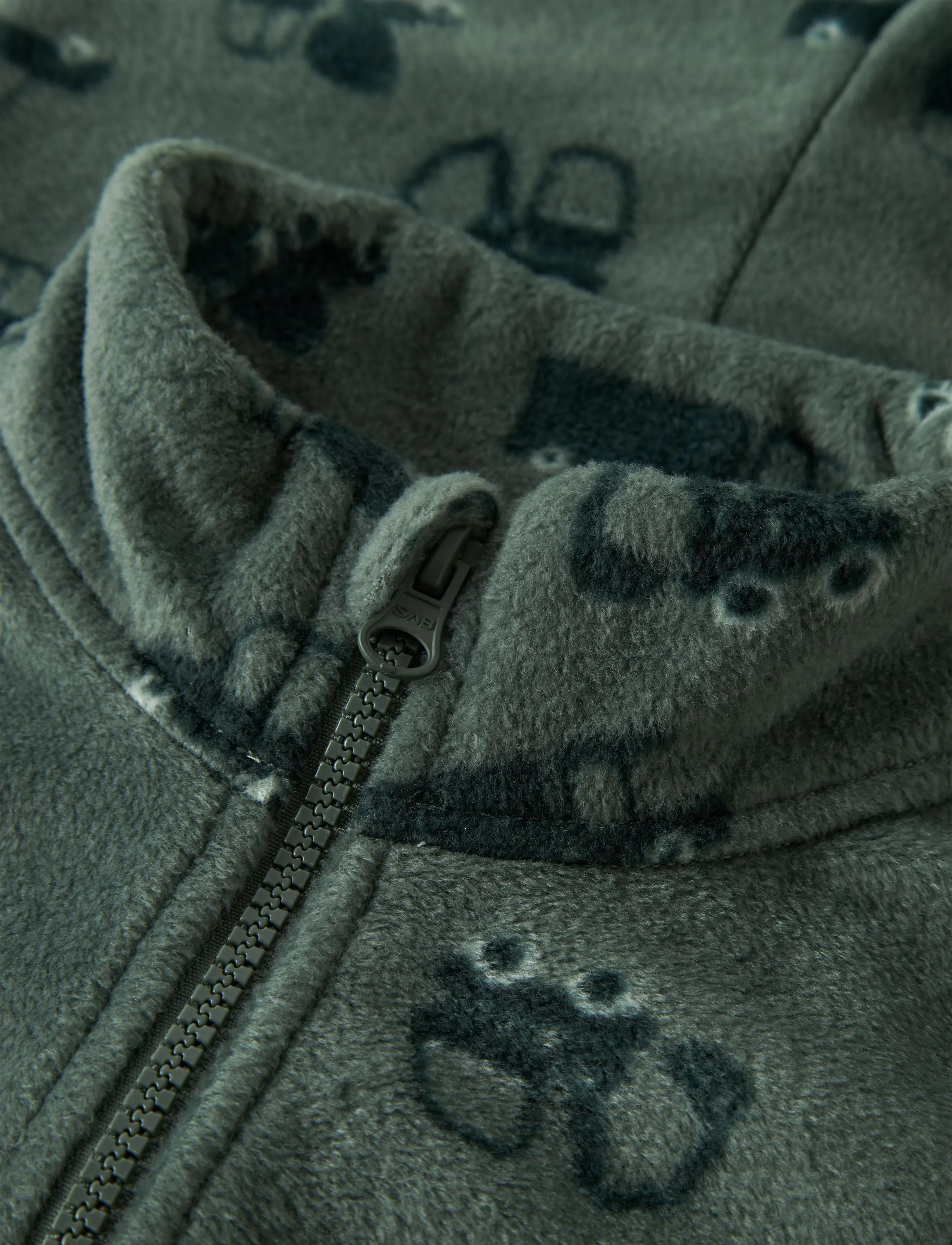 name it - NMNSPEKTRA FLEECE SUIT AOP FO - fleeceset - laurel wreath - 3