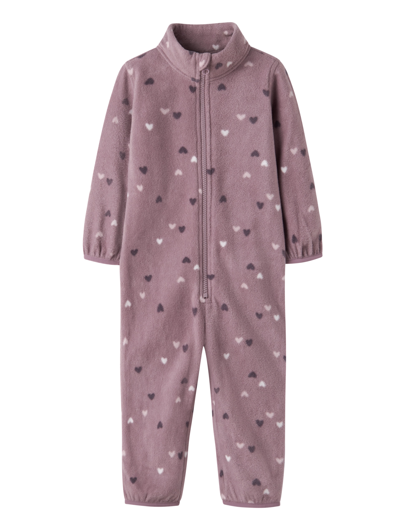 NAME IT Nmnspektra Fleece Anzug Aop Fo Pink - 92 - Kinder