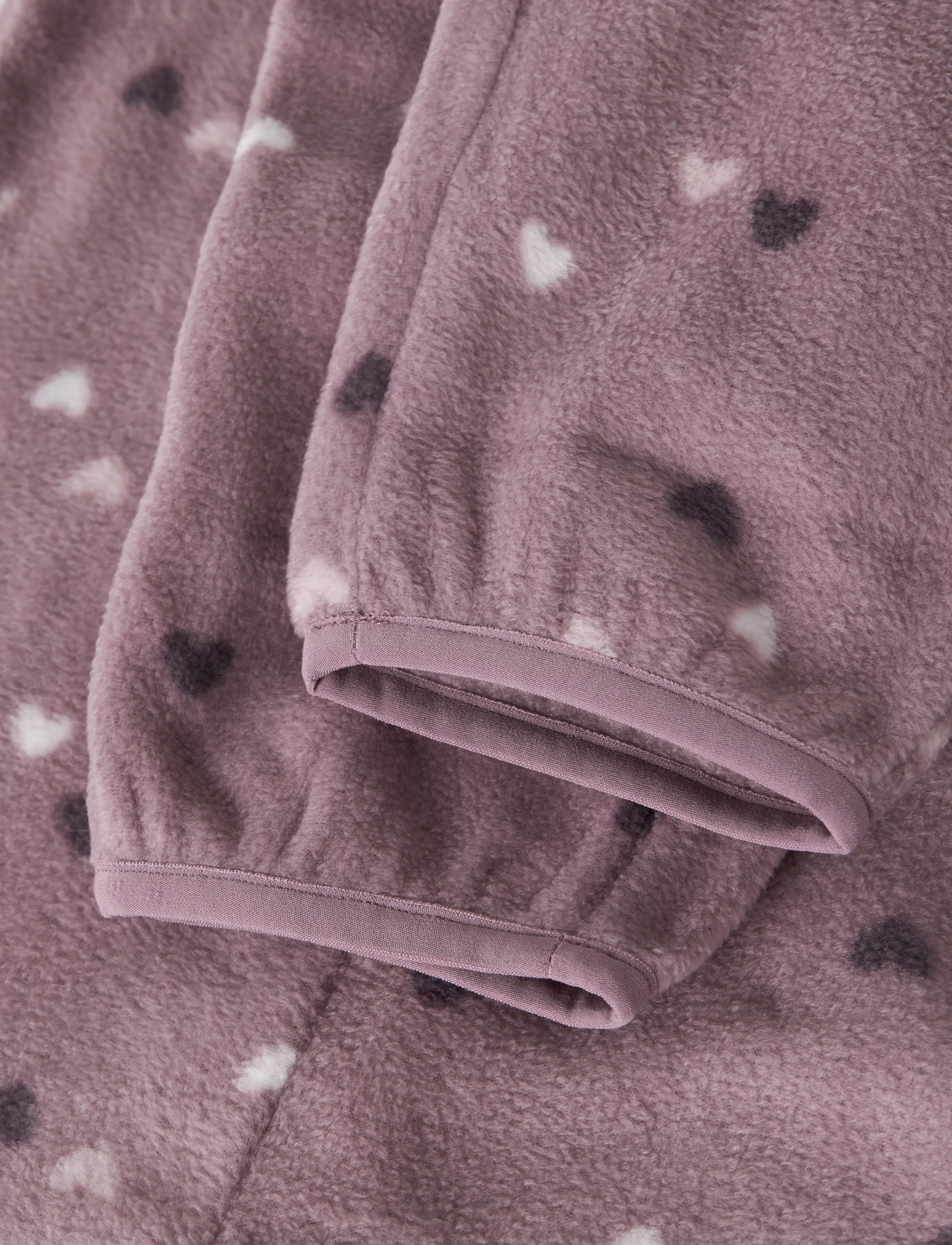 name it - NMNSPEKTRA FLEECE SUIT AOP FO - fleece-sets - toadstool - 2