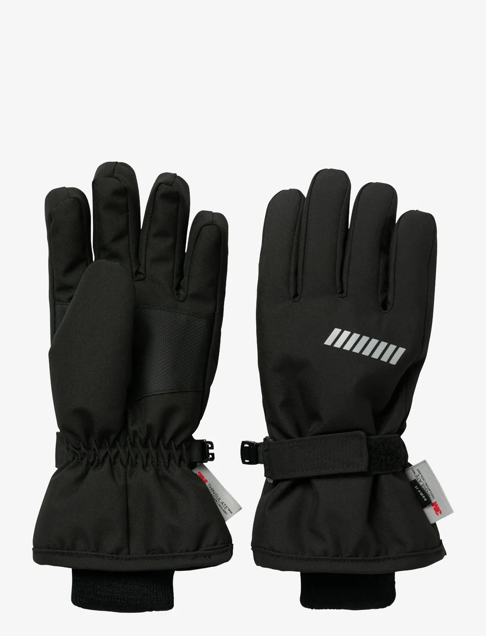 name it - NKNSNOW10 GLOVES 3FO NOOS - handsker - black - 0