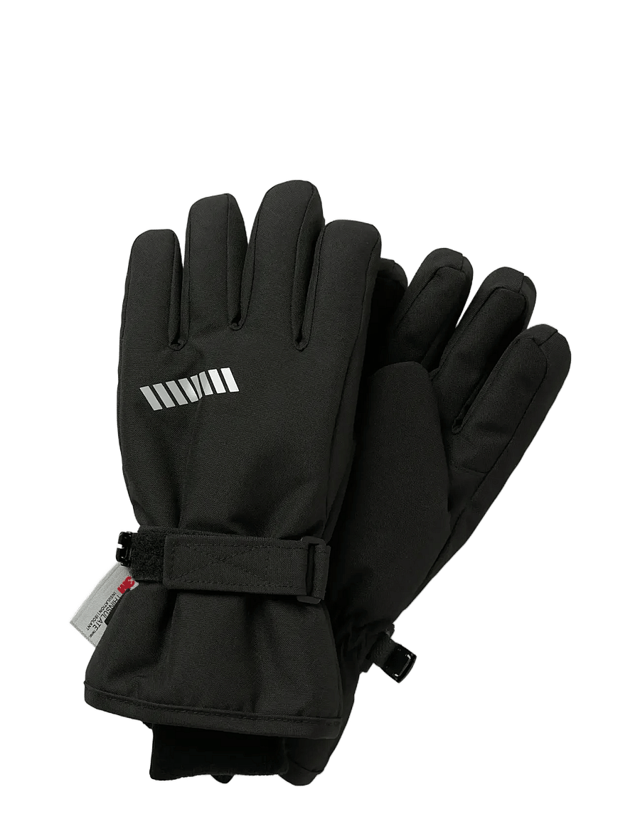 name it - NKNSNOW10 GLOVES 3FO NOOS - gants - black - 1
