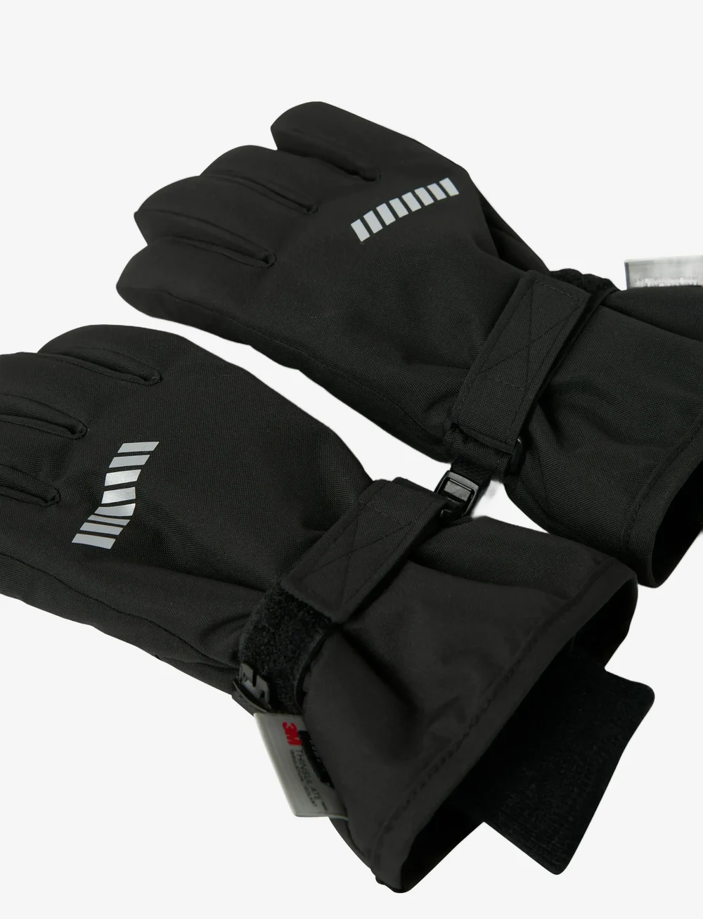 name it - NKNSNOW10 GLOVES 3FO NOOS - handsker - black - 2