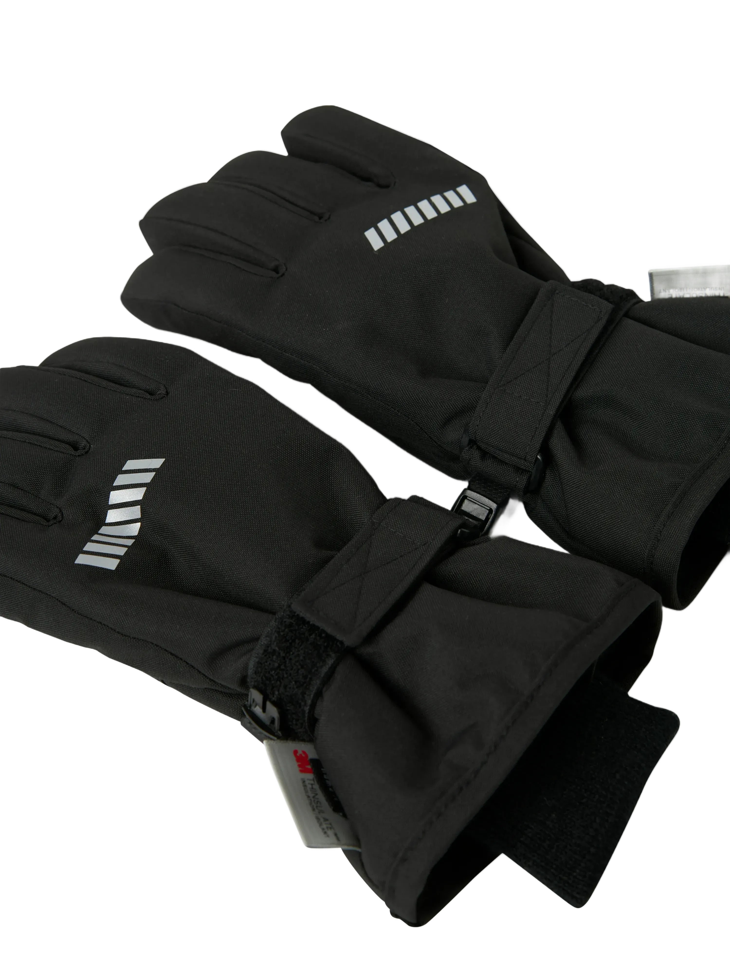 name it - NKNSNOW10 GLOVES 3FO NOOS - handschuhe - black - 2