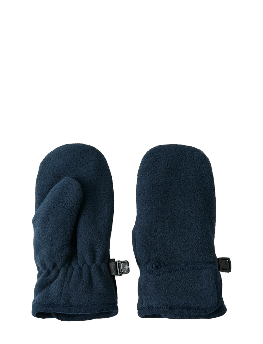 name it - NMNMAR FLEECE MITTEN 8FO - handskar - dark sapphire - 2