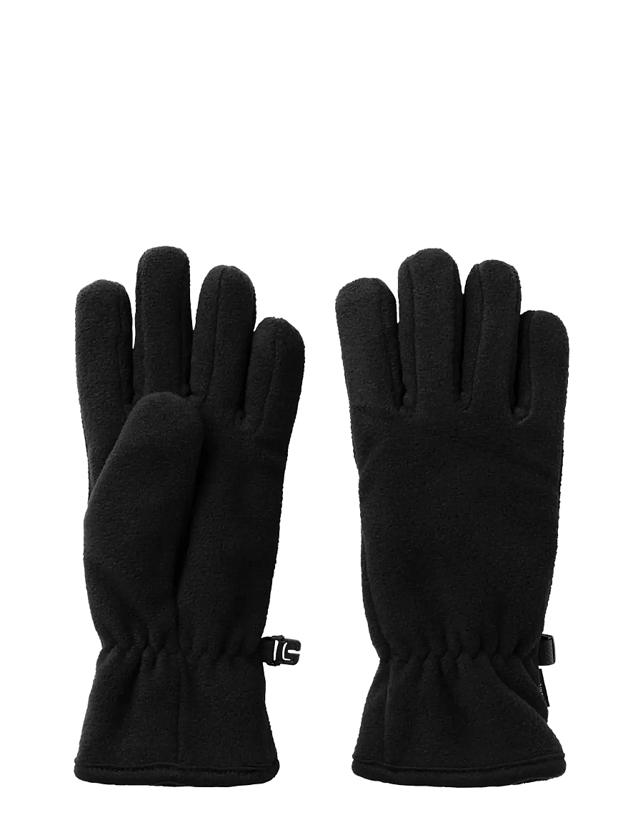 name it - NKNMAR FLEECE GLOVE 8FO - handskar - black - 0