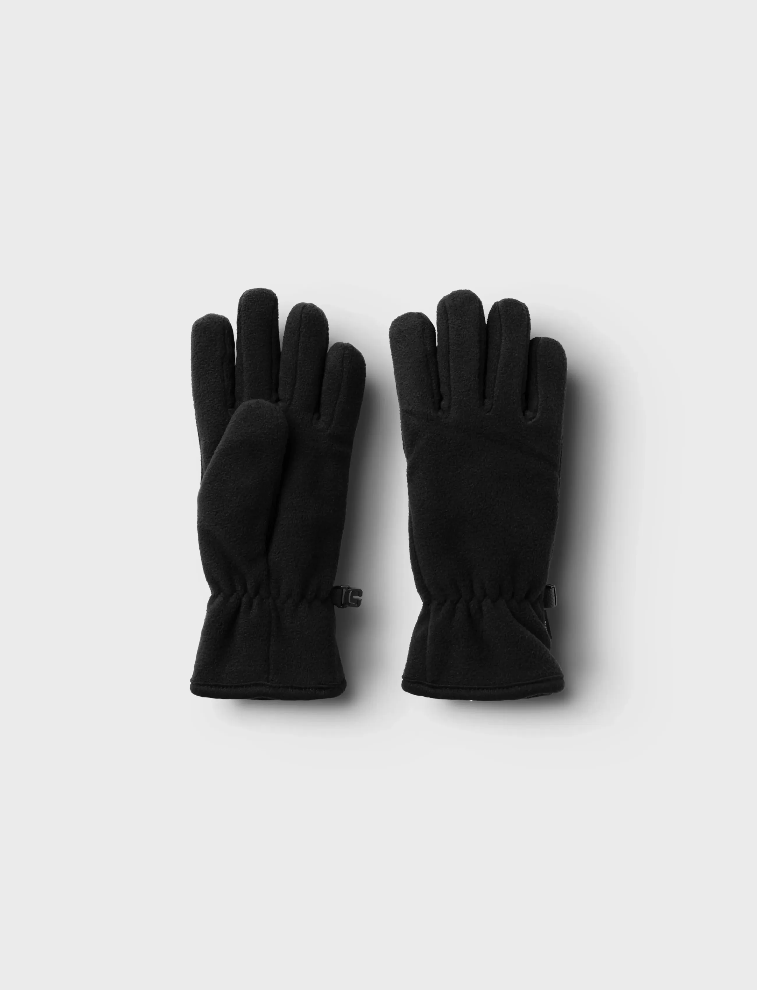 name it Nknmar Fleece Glove 8Fo, 5, Gloves & Mittens, Schwarz - Gloves, Kinder