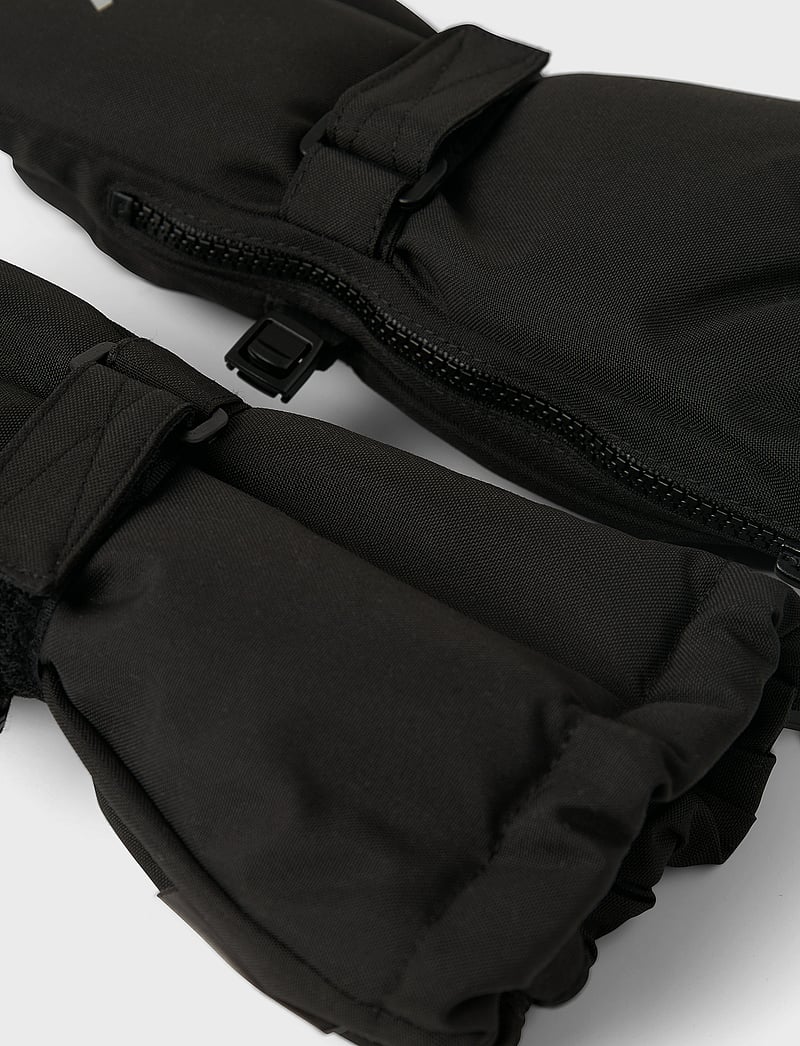 name it - NMNSNOW10 MITTEN W WOOL 3FO - handschuhe - black - 2