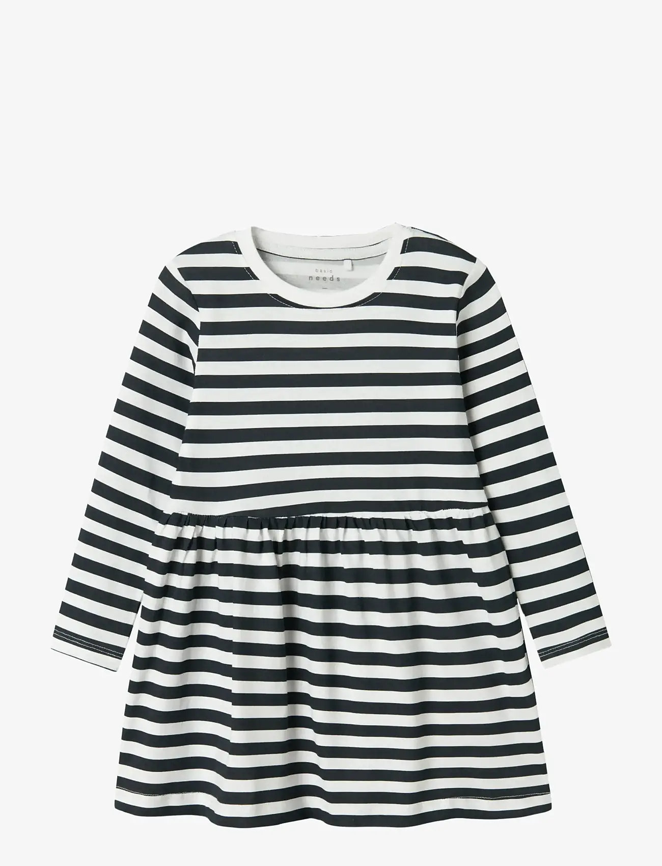 name it - NMFVIVIA LS DRESS NOOS - langærmede hverdagskjoler - bright white - 1