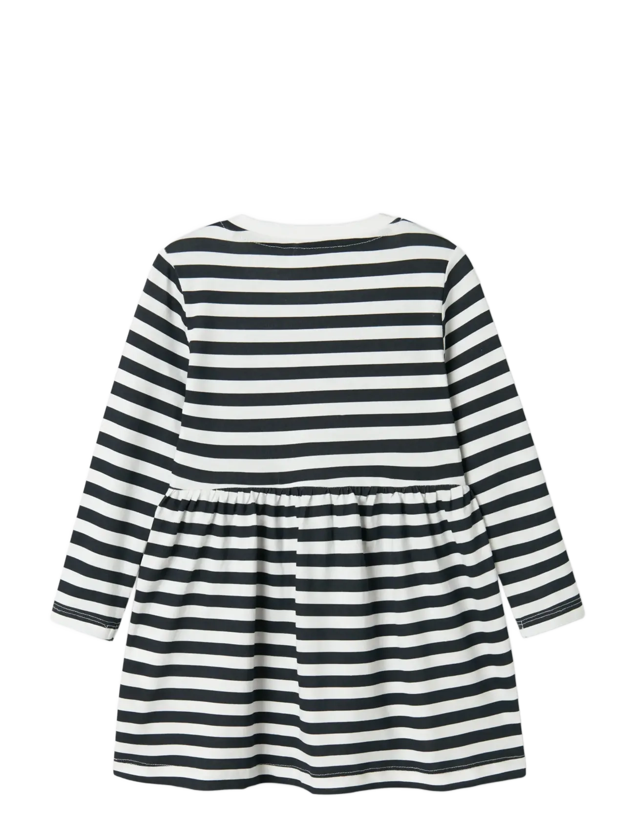 name it - NMFVIVIA LS DRESS NOOS - langærmede hverdagskjoler - bright white - 2