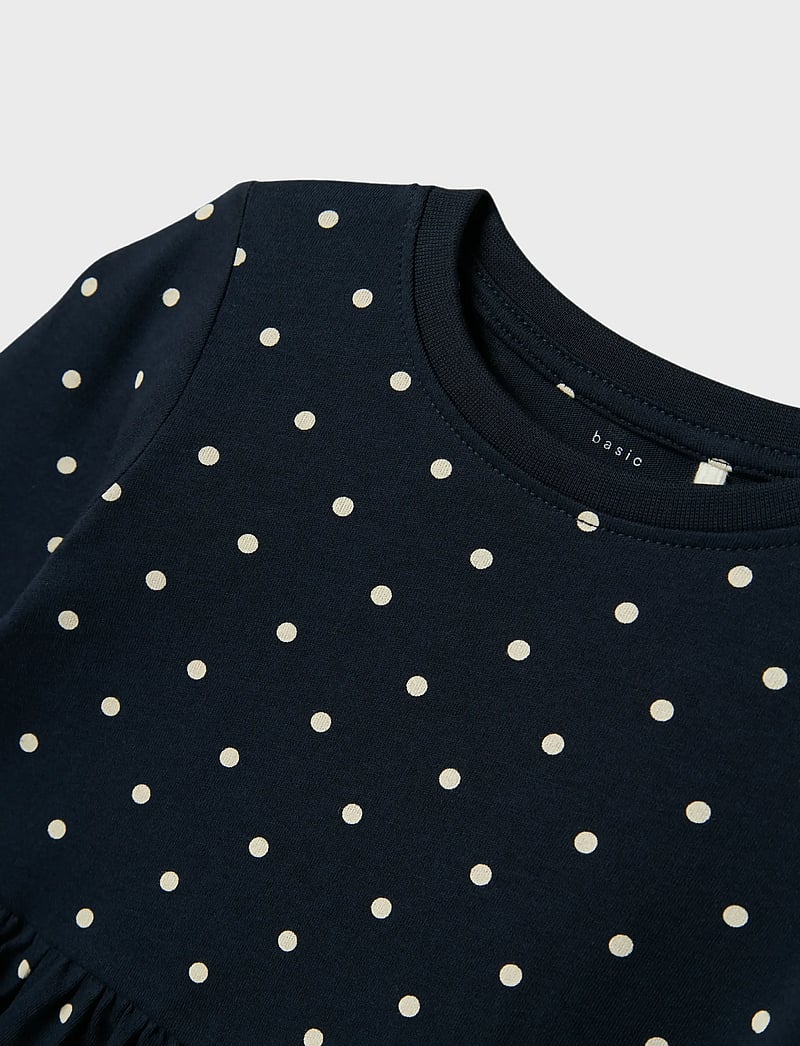 name it - NMFVIVIA LS DRESS NOOS - langärmelige babykleider - dark sapphire - 4