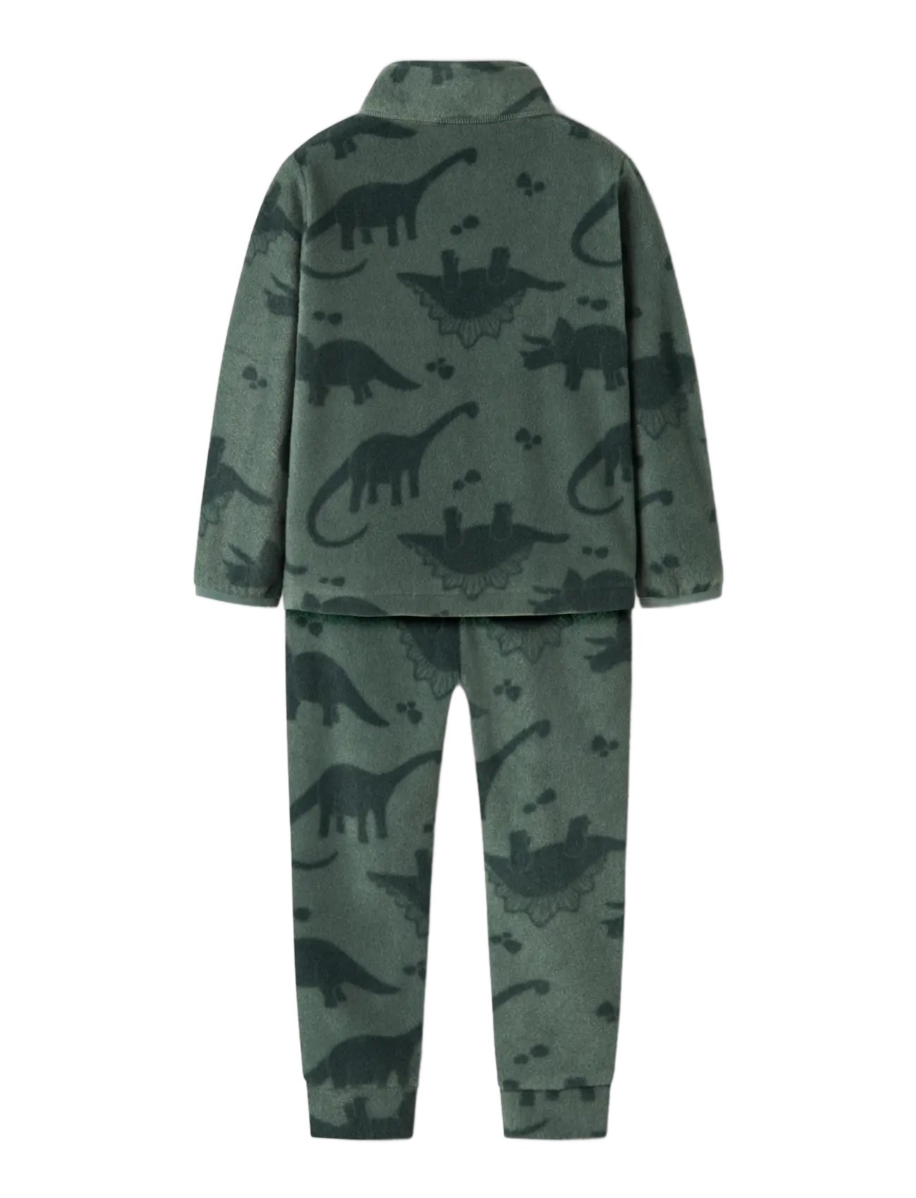 name it - NMNSPEKTRA FLEECE SET AOP FO - laurel wreath - 1