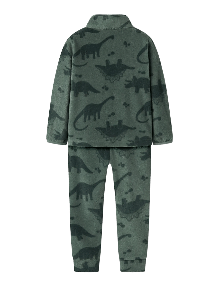 name it - NMNSPEKTRA FLEECE SET AOP FO - laurel wreath - 1