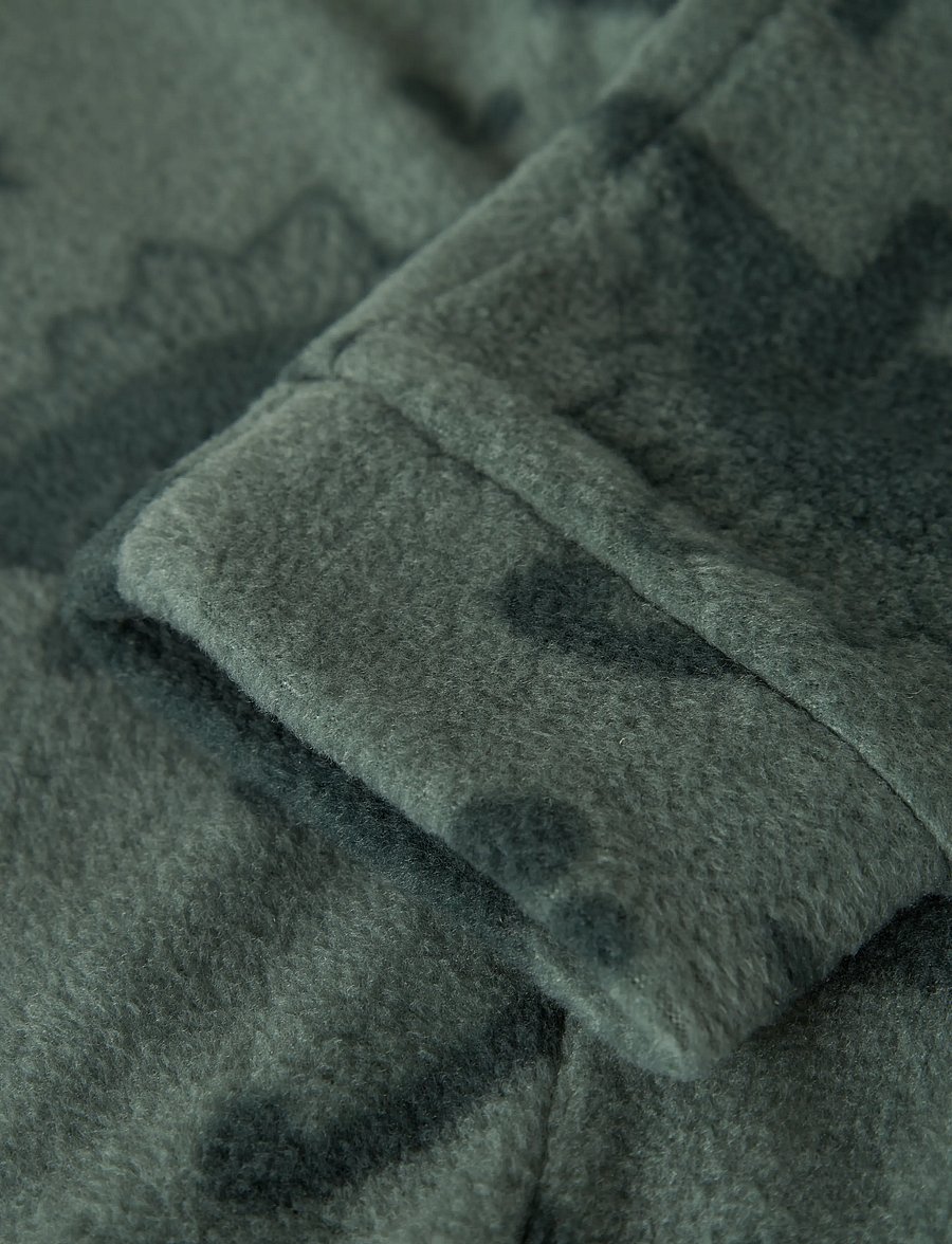 name it - NMNSPEKTRA FLEECE SET AOP FO - laurel wreath - 3