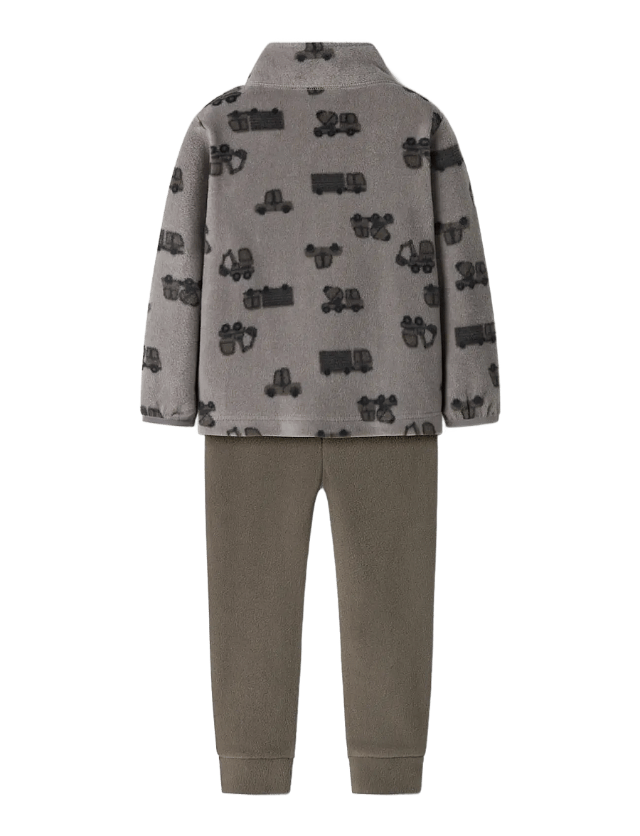 name it - NMNSPEKTRA FLEECE SET AOP FO - fleeceset - satellite - 1