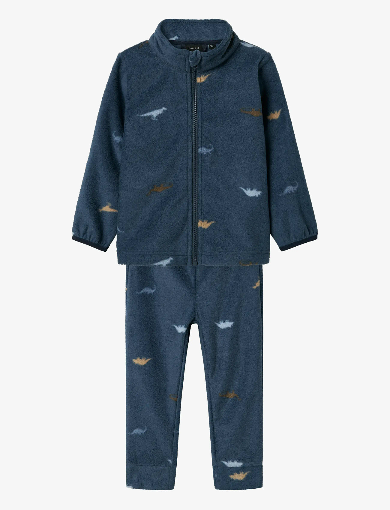 name it - NMNSPEKTRA FLEECE SET AOP FO - jacken & mäntel - spellbound - 0