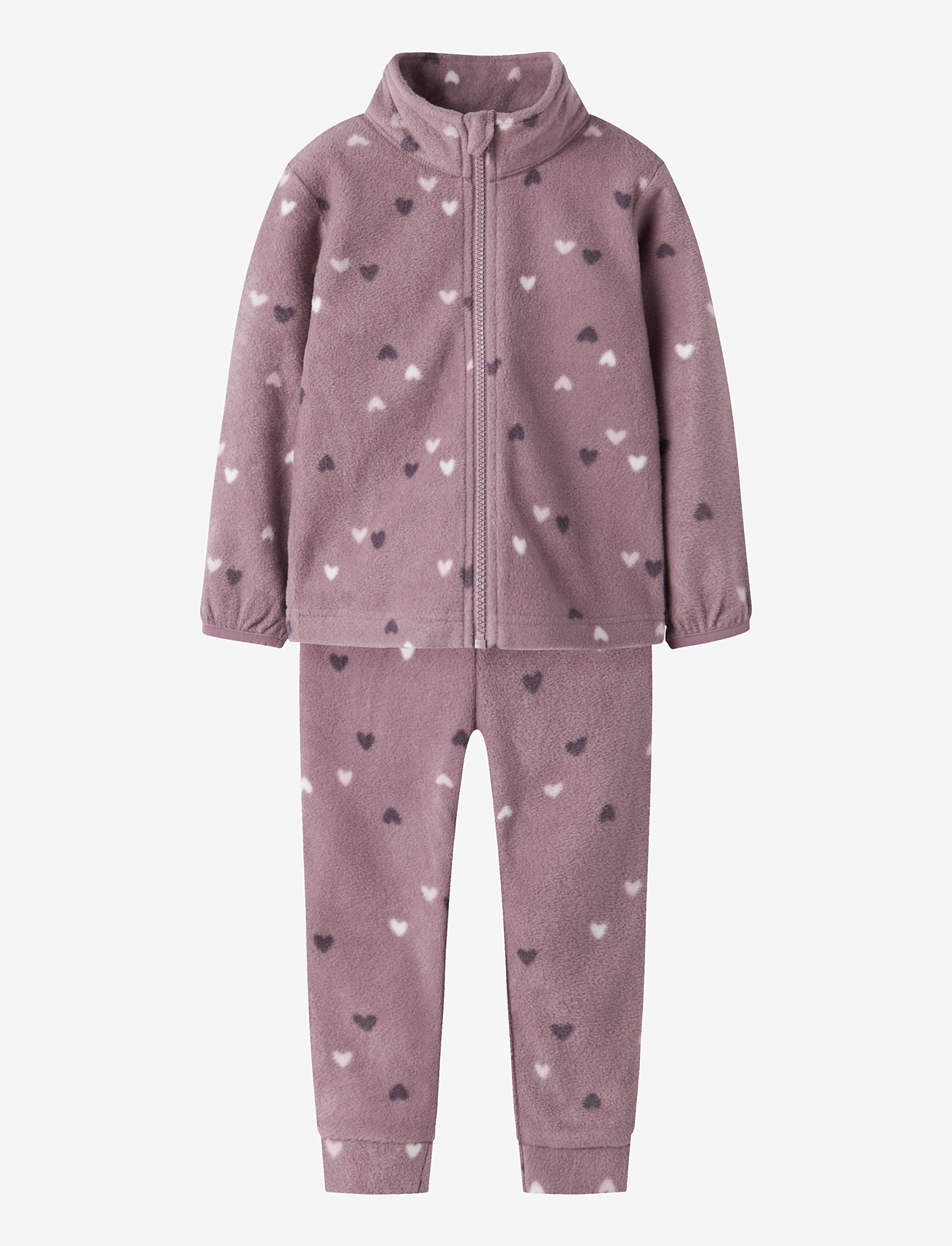name it NMNSPEKTRA FLEECE SET AOP FO - Kleidung - TOADSTOOL / purple