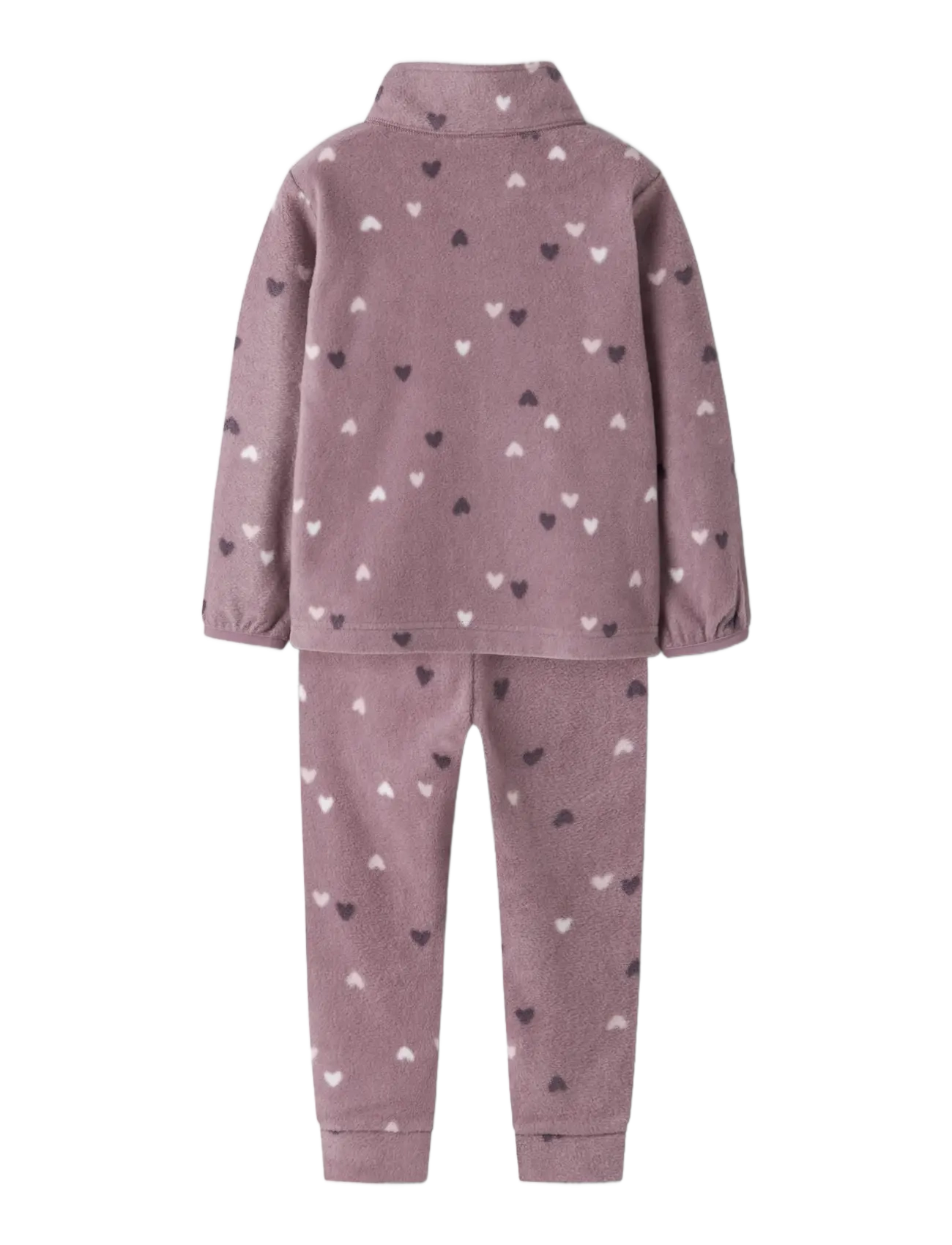 name it - NMNSPEKTRA FLEECE SET AOP FO - toadstool - 1