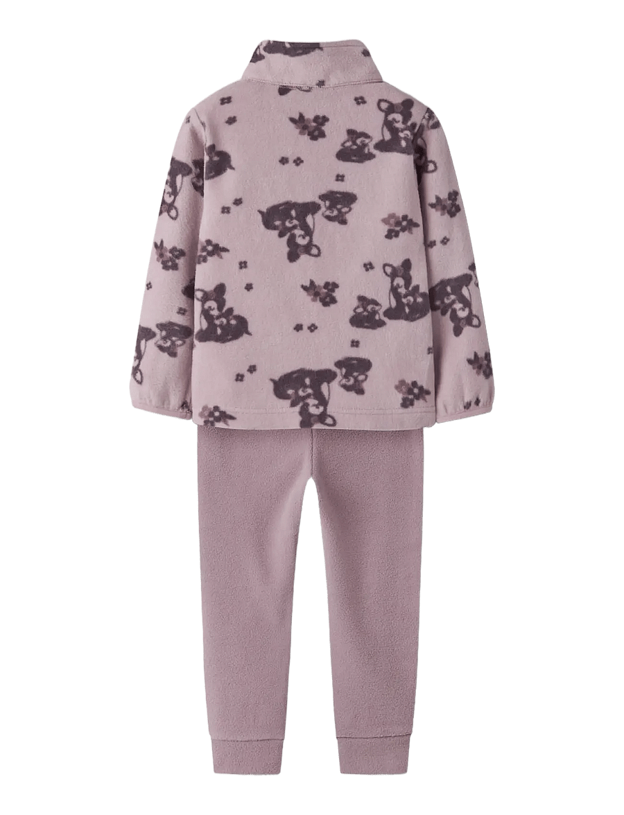 name it - NMNSPEKTRA FLEECE SET AOP FO - fleeceset - violet ice - 1