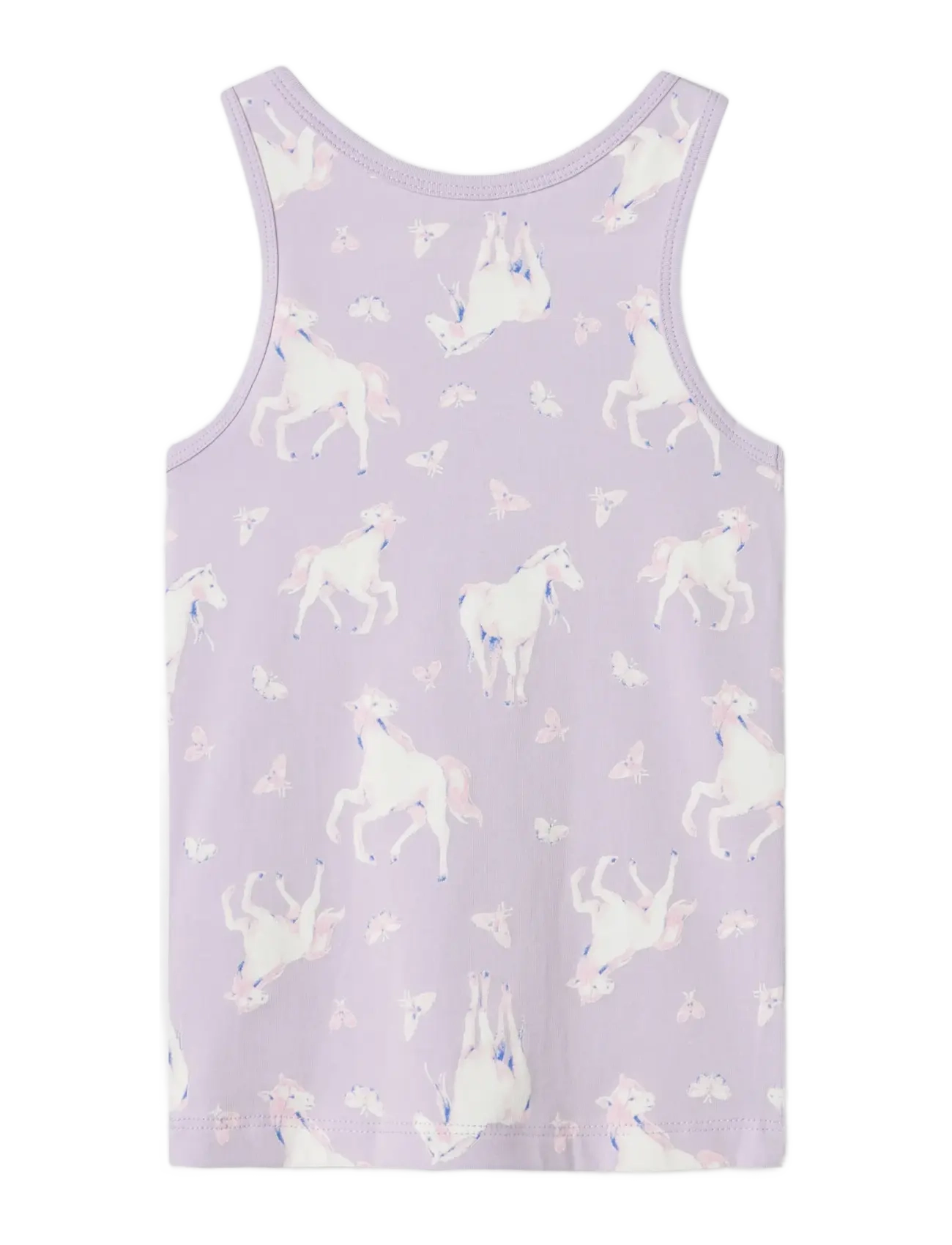 name it - NMFTANK TOP 2P PASTEL LILAC HORSE NOOS - toppar - pastel lilac - 1