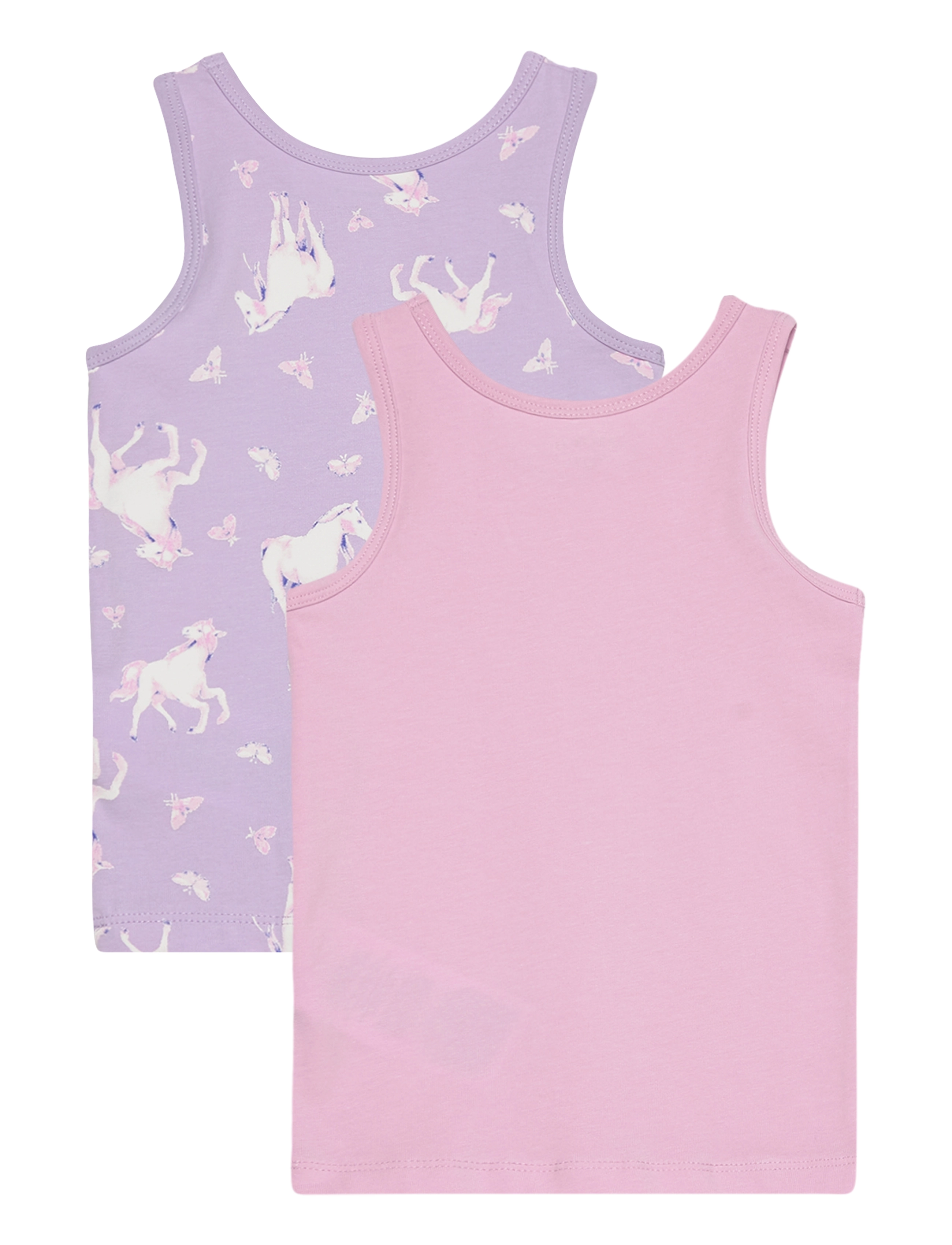 name it - NMFTANK TOP 2P PASTEL LILAC HORSE NOOS - toppar - pastel lilac - 5
