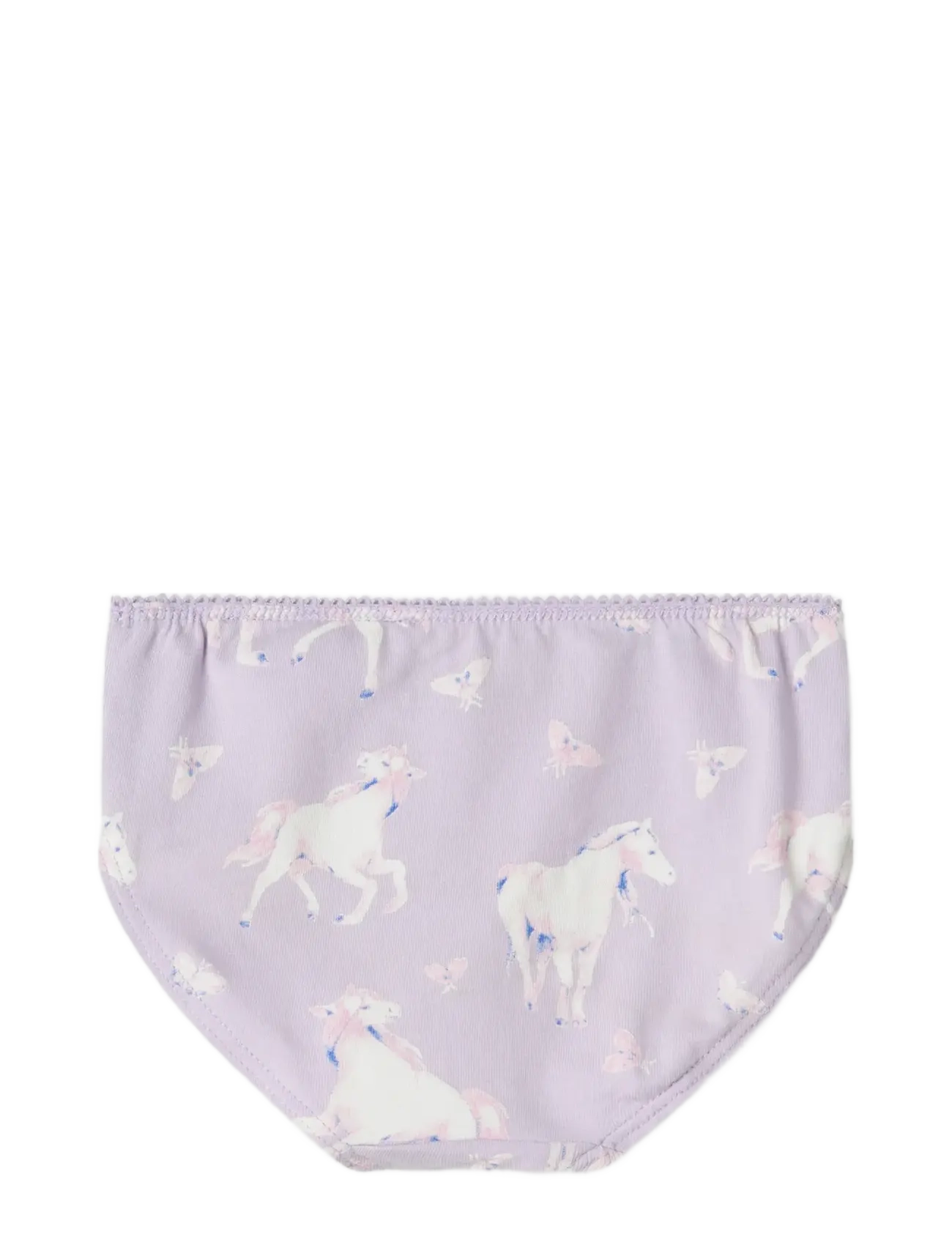 name it - NMFBRIEFS 3P PASTEL LILAC HORSE NOOS - slipjes - pastel lilac - 1