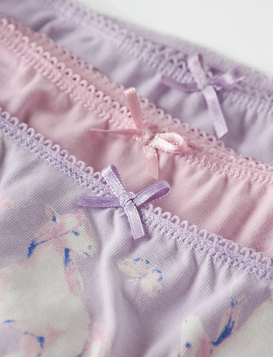 name it - NMFBRIEFS 3P PASTEL LILAC HORSE NOOS - doły - pastel lilac - 4