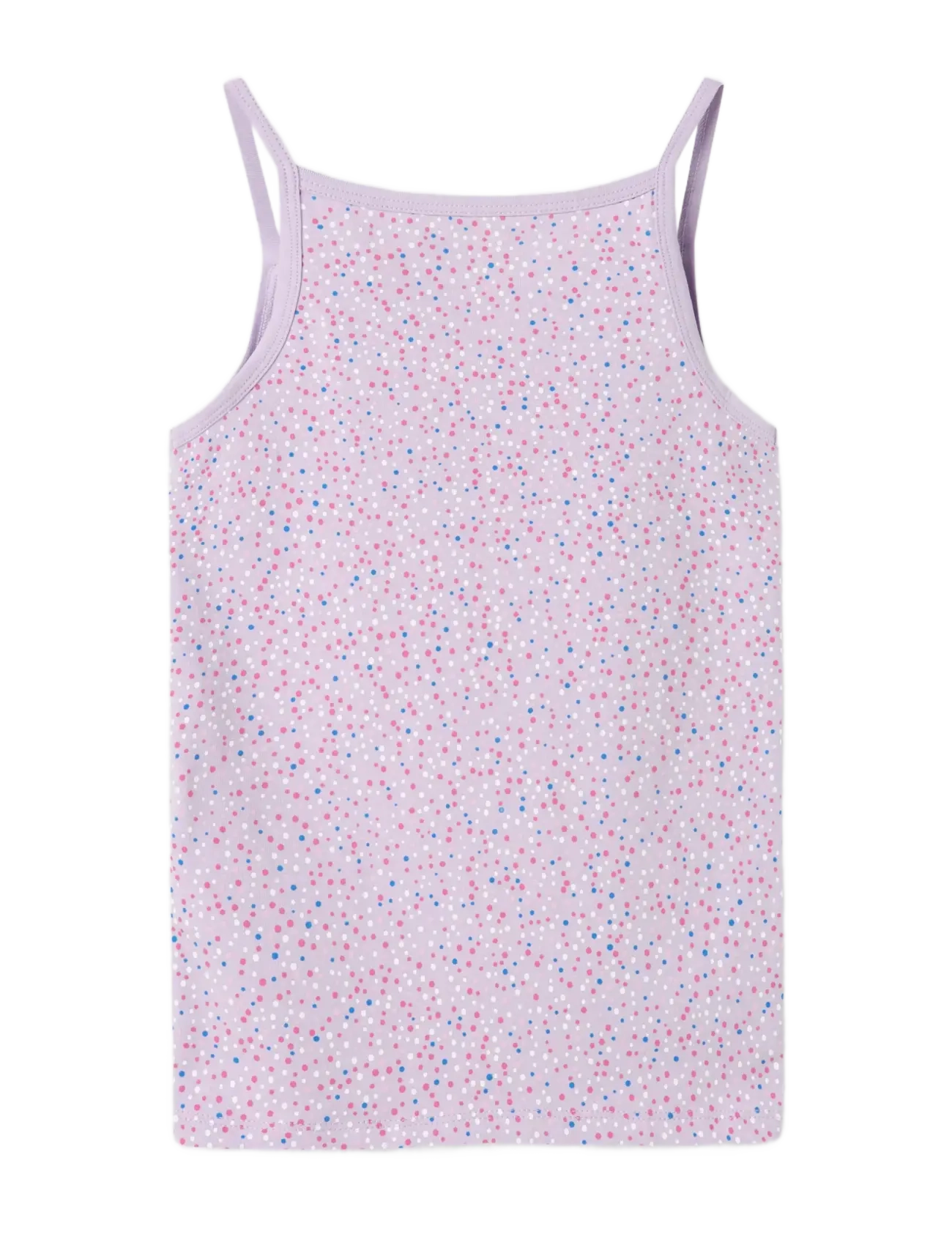 name it - NKFSTRAP TOP 2P PASTEL LILAC DOT NOOS - Õlapaeltega topid - pastel lilac - 1