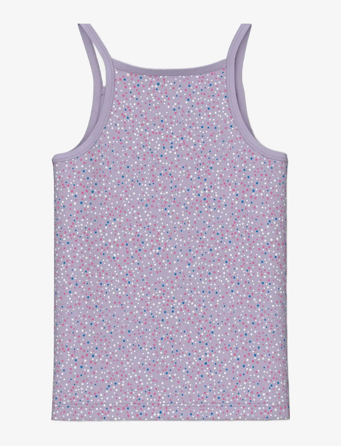name it - NKFSTRAP TOP 2P PASTEL LILAC DOT NOOS - tanktops - pastel lilac - 3