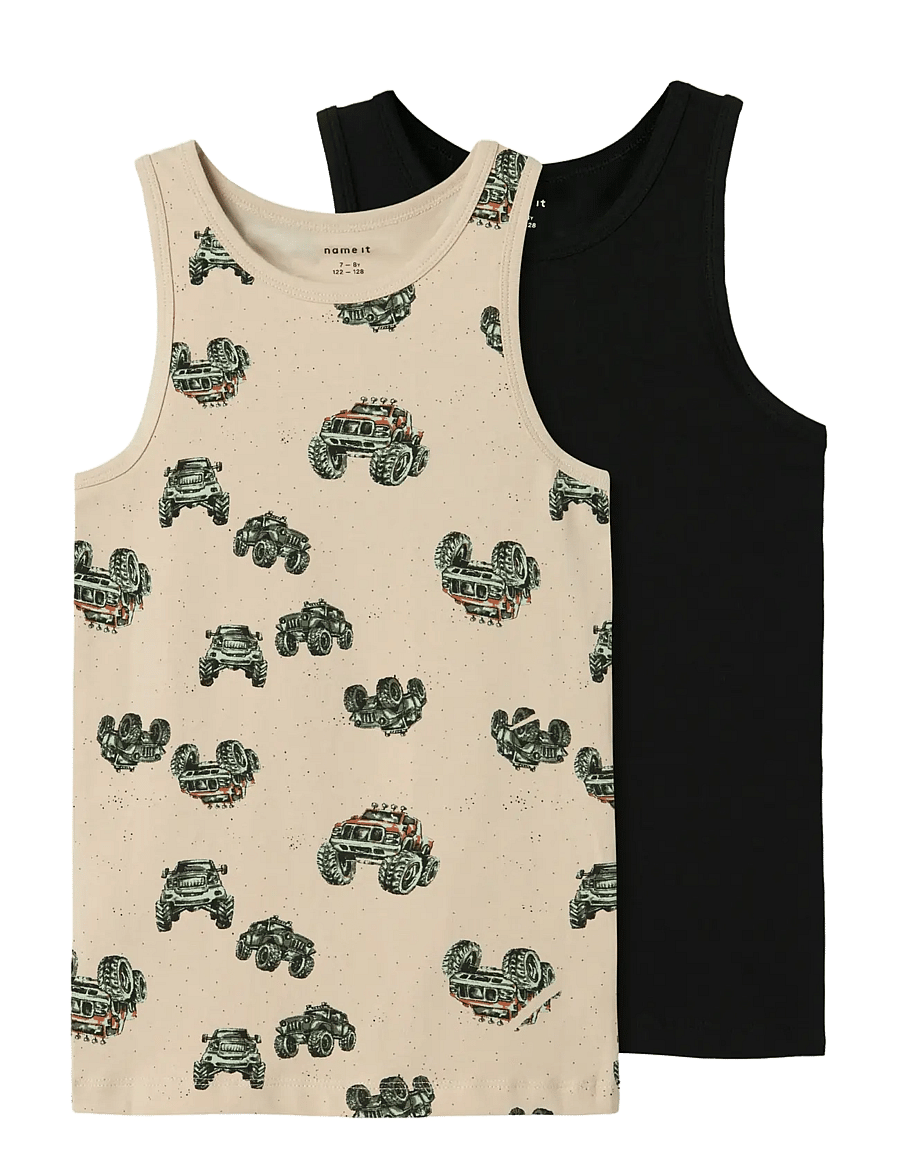 name it - NKMTANK TOP 2P PEYOTE MONSTER TRUCK NOOS - tops - peyote - 0
