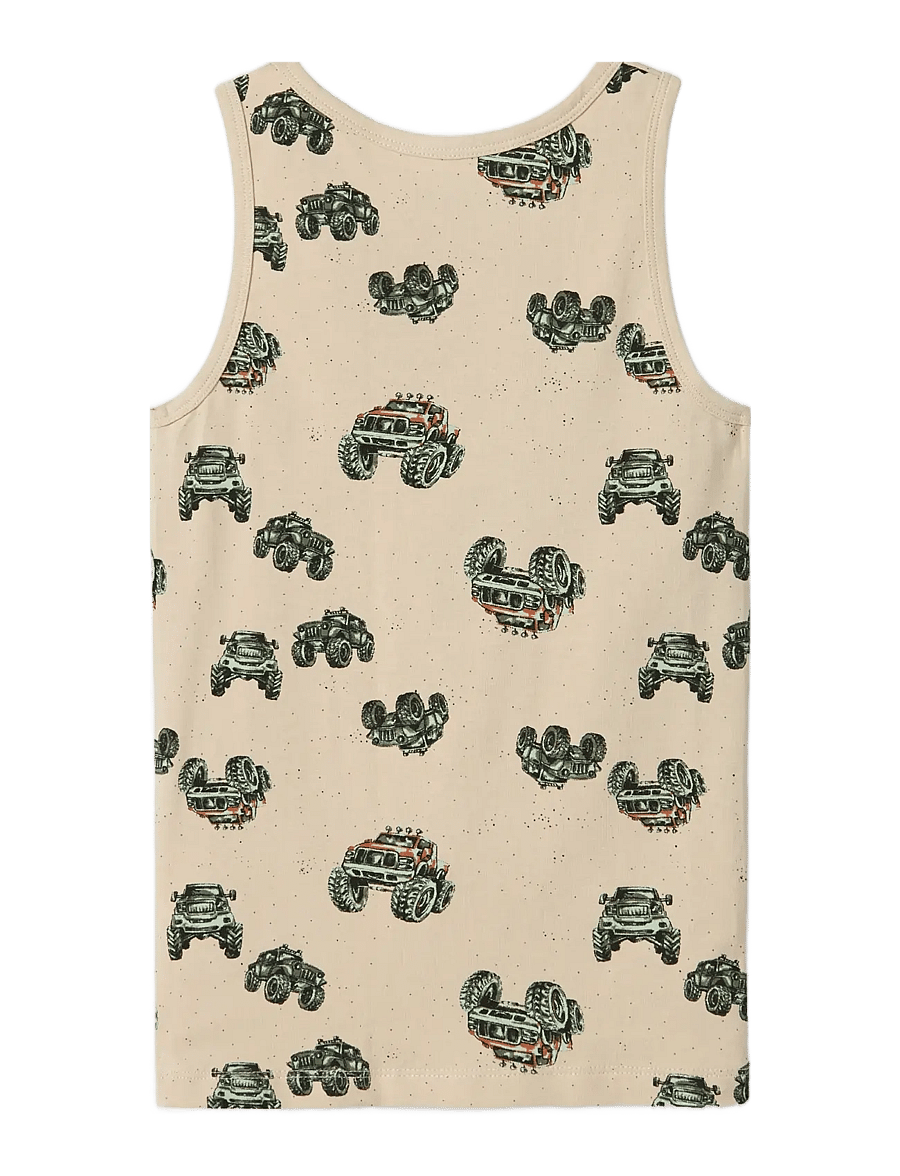 name it - NKMTANK TOP 2P PEYOTE MONSTER TRUCK NOOS - tops - peyote - 1