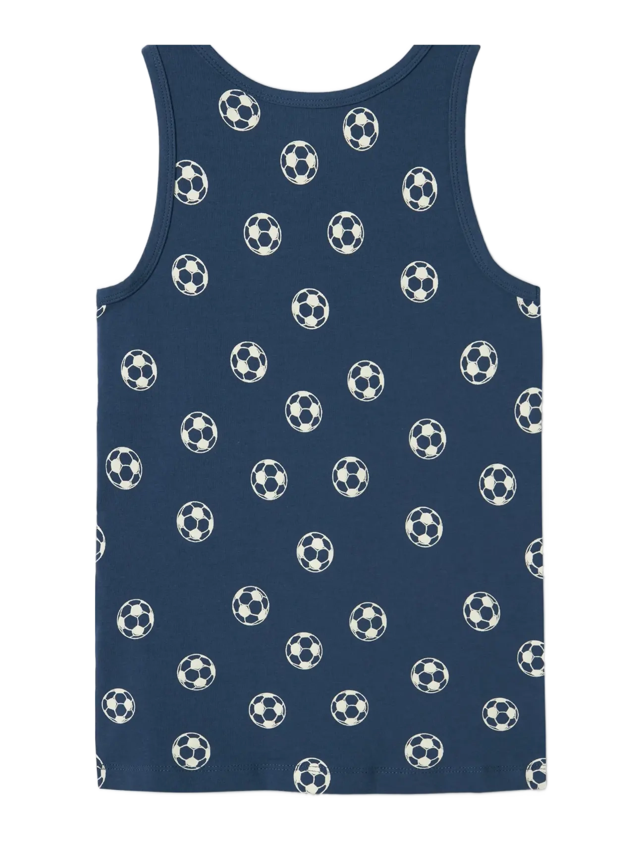name it - NKMTANK TOP 2P DARK DENIM FOOTBALL NOOS - débardeurs - dark denim - 1