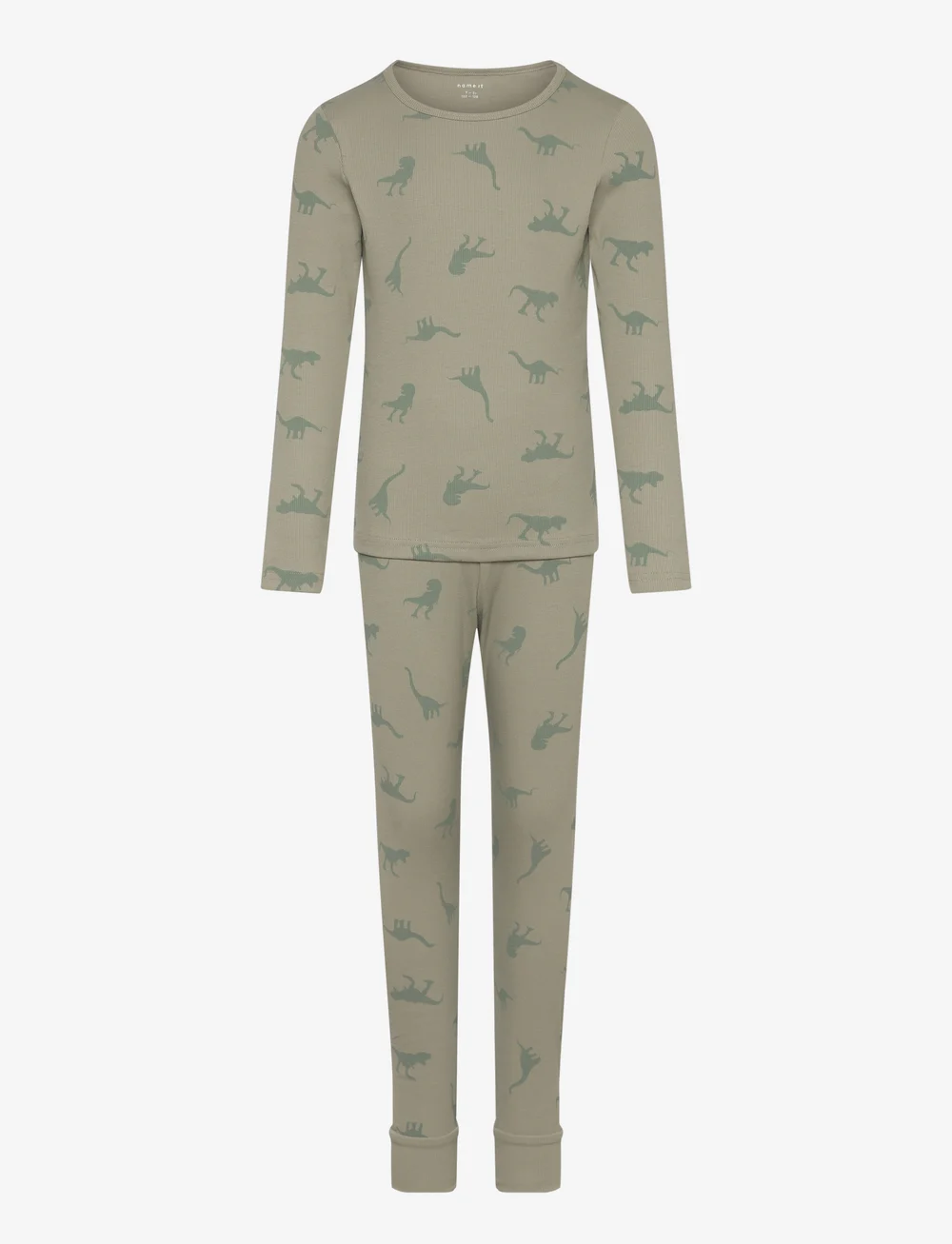 name it - NMMNIGHTSET AGAVE GREEN DINO RIB NOOS - sets - agave green - 0