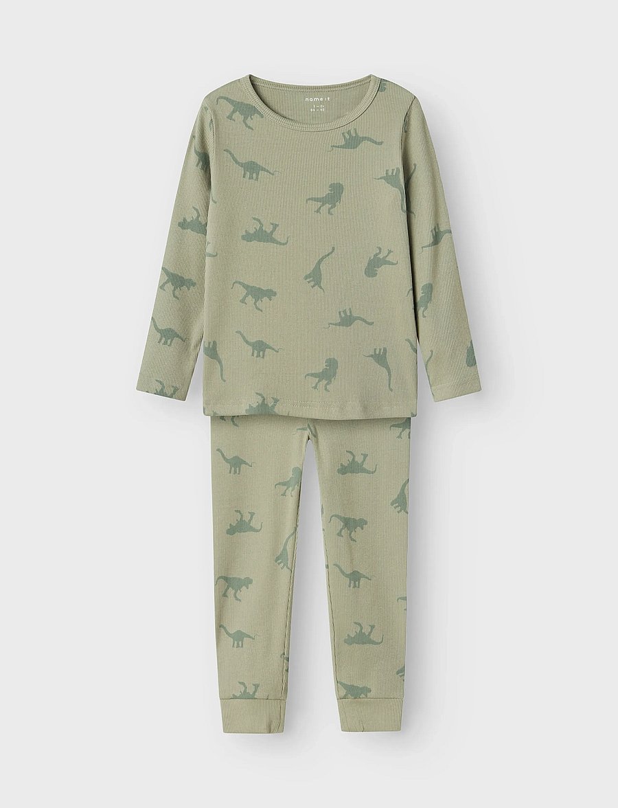 name it - NMMNIGHTSET AGAVE GREEN DINO RIB NOOS - agave green - 4