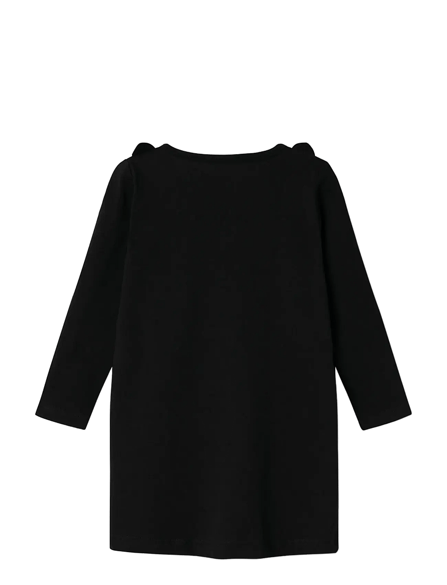name it - NMFODA LS DRESS - langärmelige babykleider - black - 2