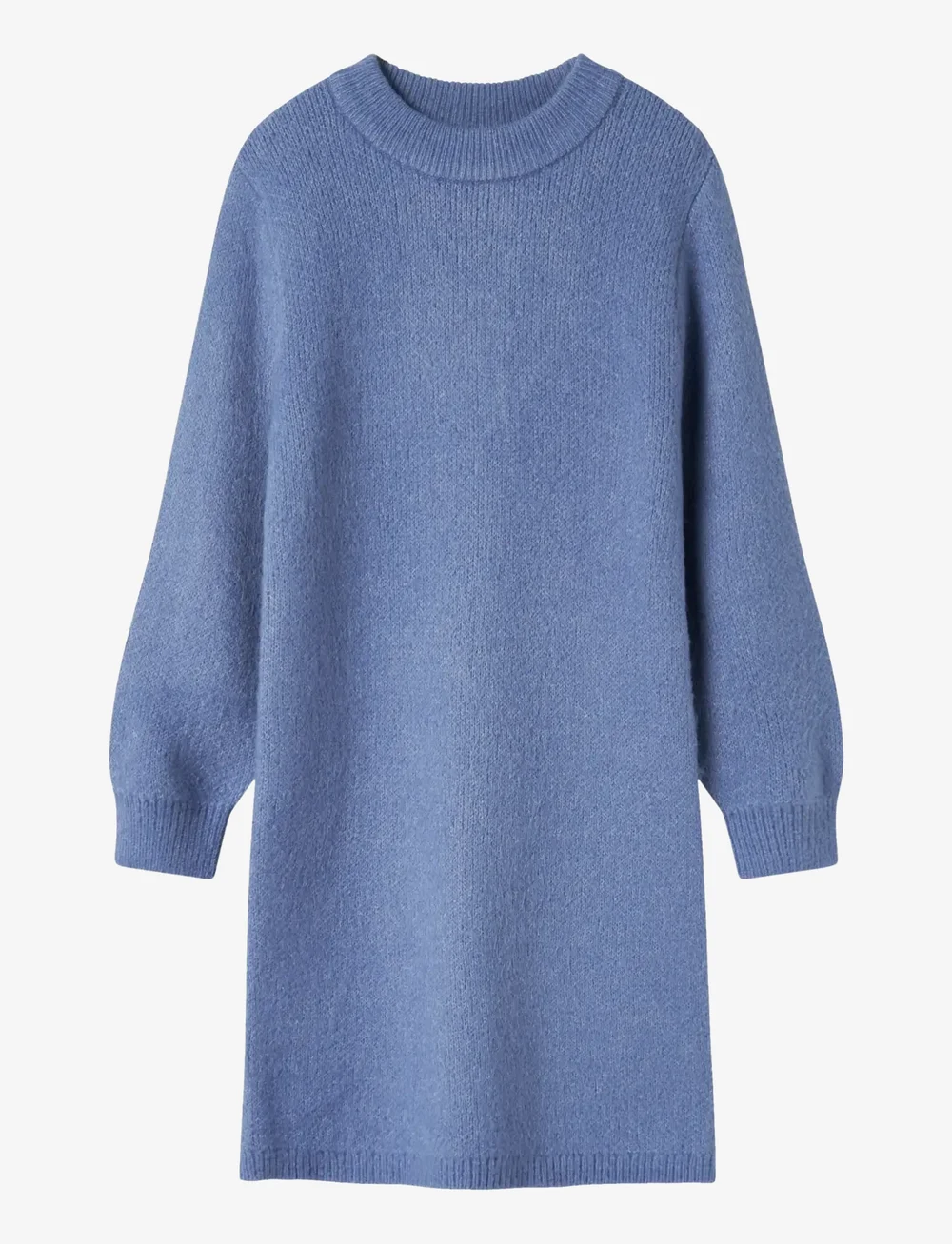name it - NKFOMARIAN LS KNIT DRESS - langærmede hverdagskjoler - blue ice - 1