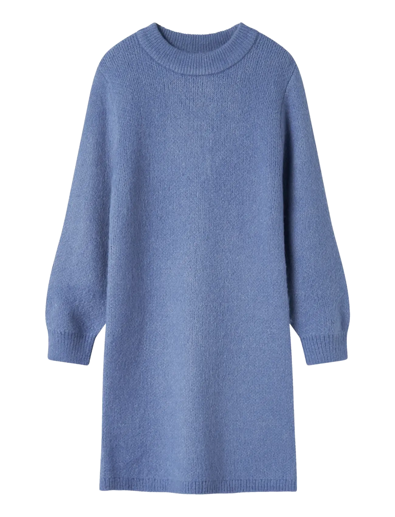 name it NKFOMARIAN LS KNIT DRESS - Kläder - BLUE ICE / blue