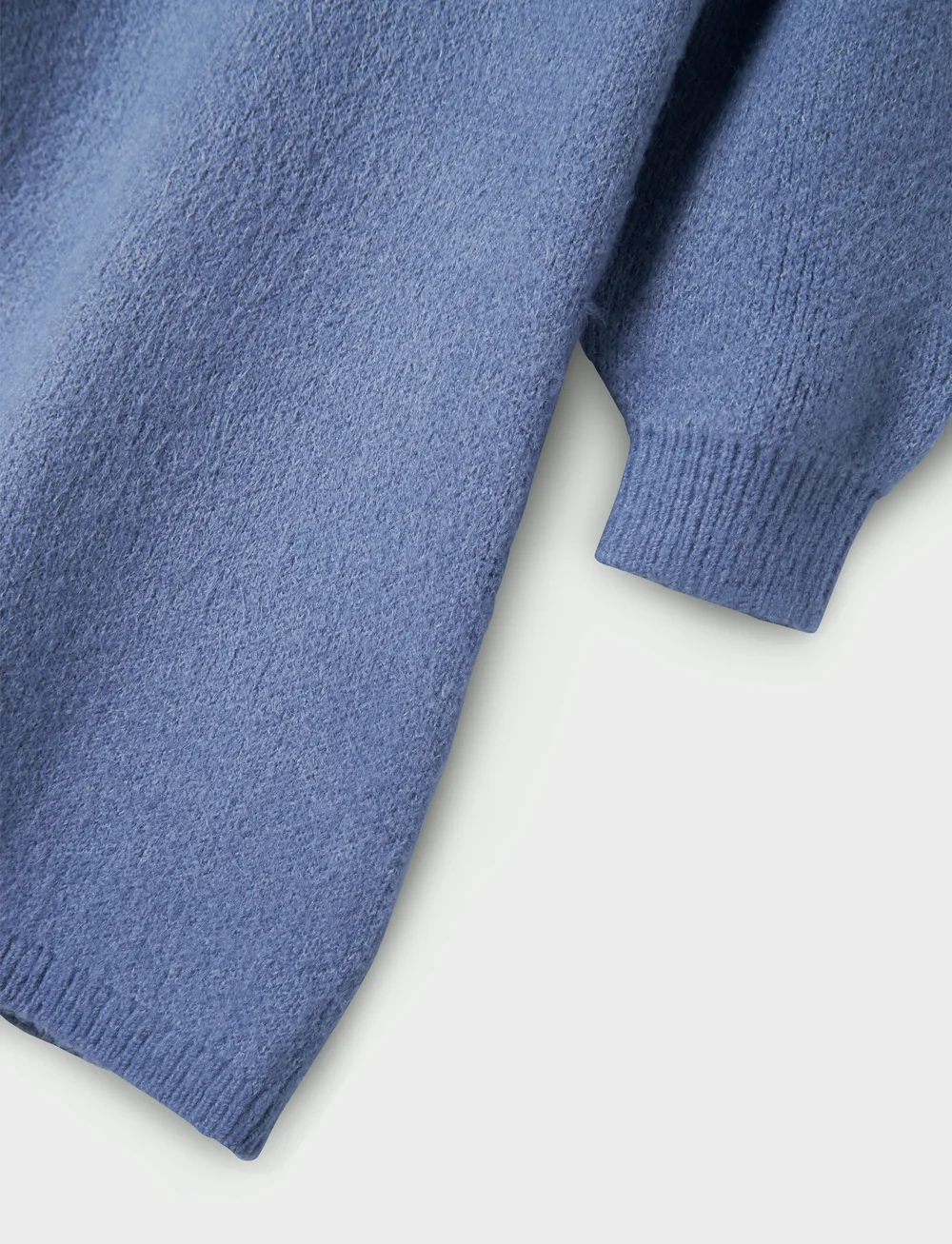 name it - NKFOMARIAN LS KNIT DRESS - langærmede hverdagskjoler - blue ice - 4