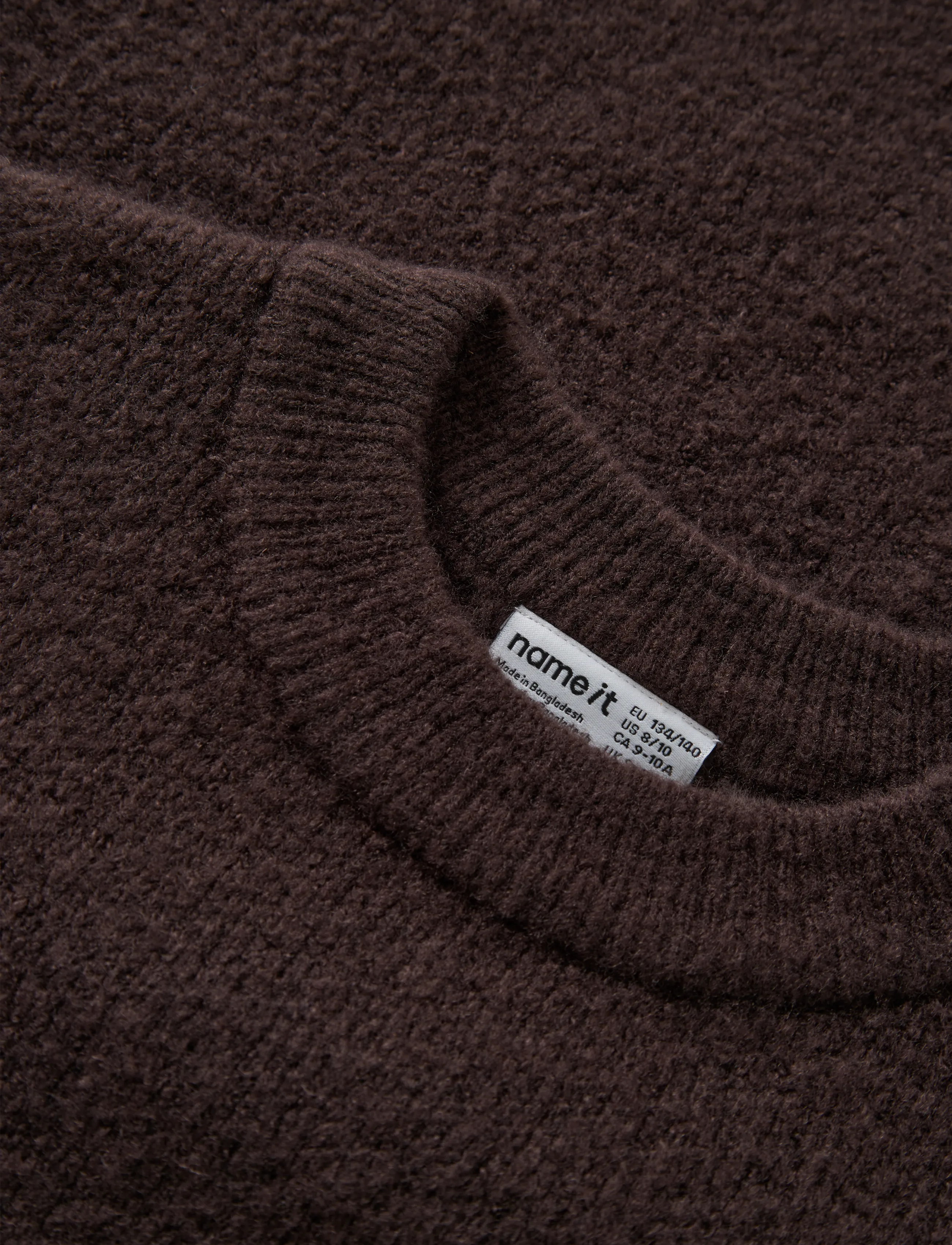 name it - NKFOMARIAN LS KNIT DRESS - langærmede hverdagskjoler - chocolate plum - 2
