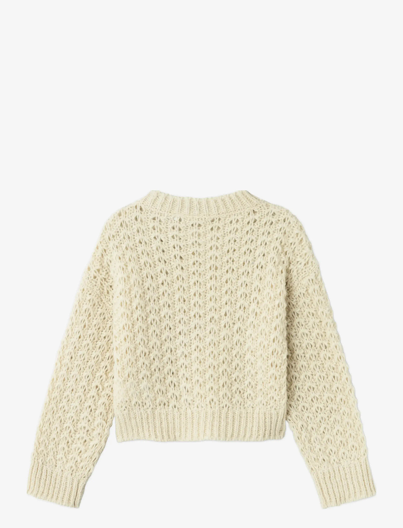 name it - NKFOSIGNA LS SHORT KNIT - pullover - summer sand - 1