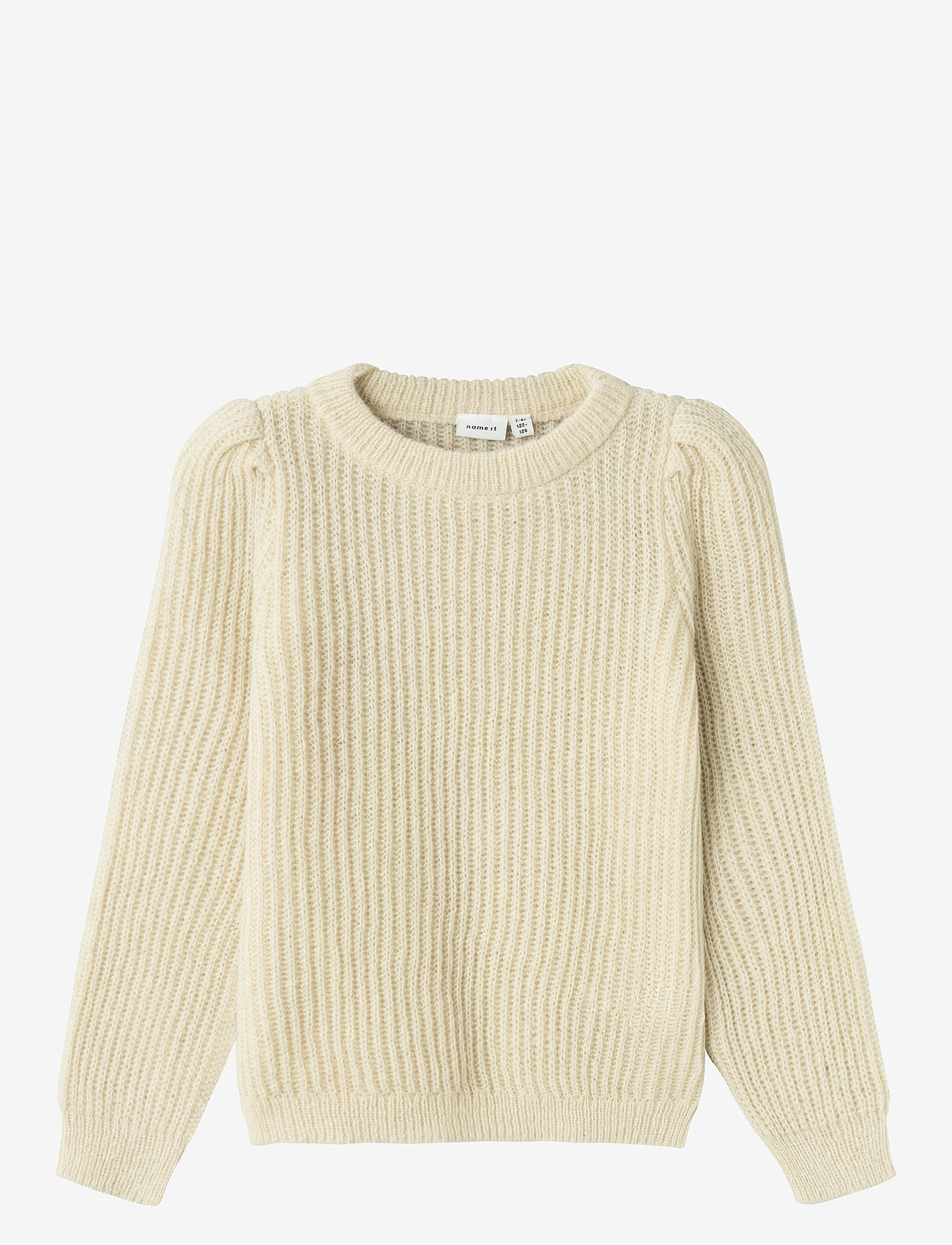 name it - NKFNAJAMAJ LS KNIT - stickade tröjor - summer sand - 0