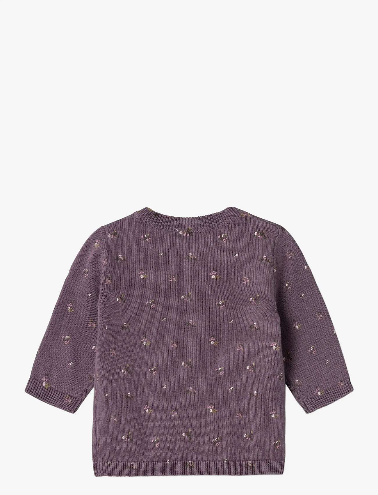 name it - NBFONEMA LS KNIT CARD - arctic dusk - 1