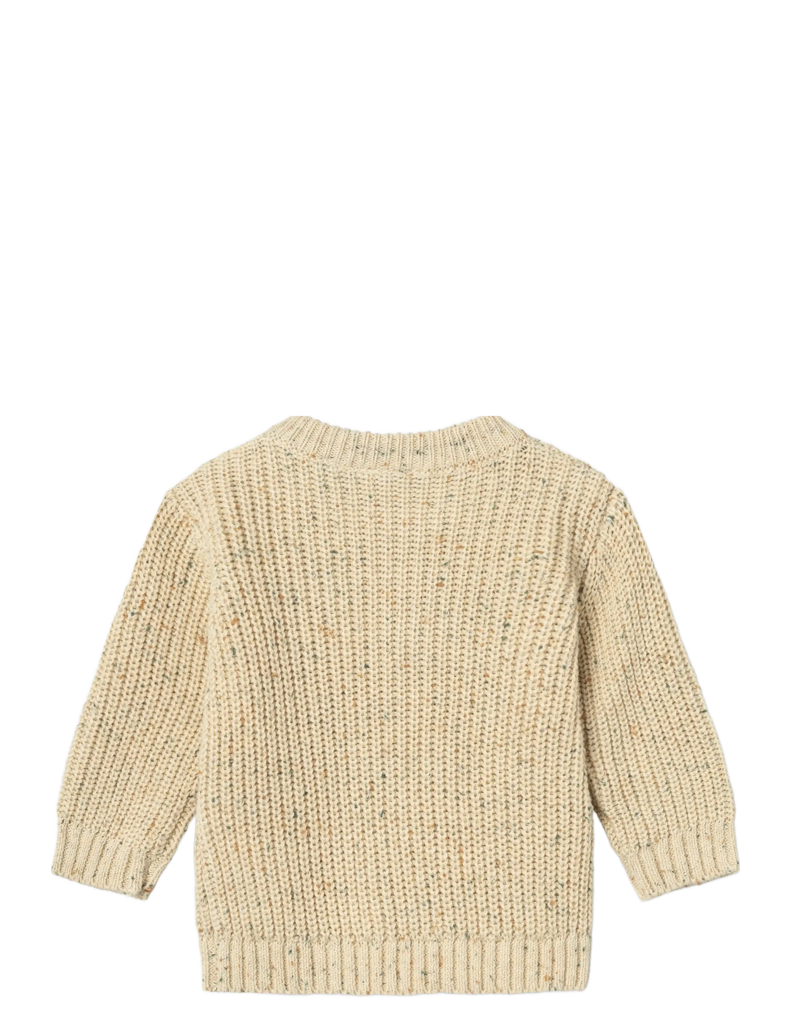 name it - NBMNESALLE LS KNIT - summer sand - 1